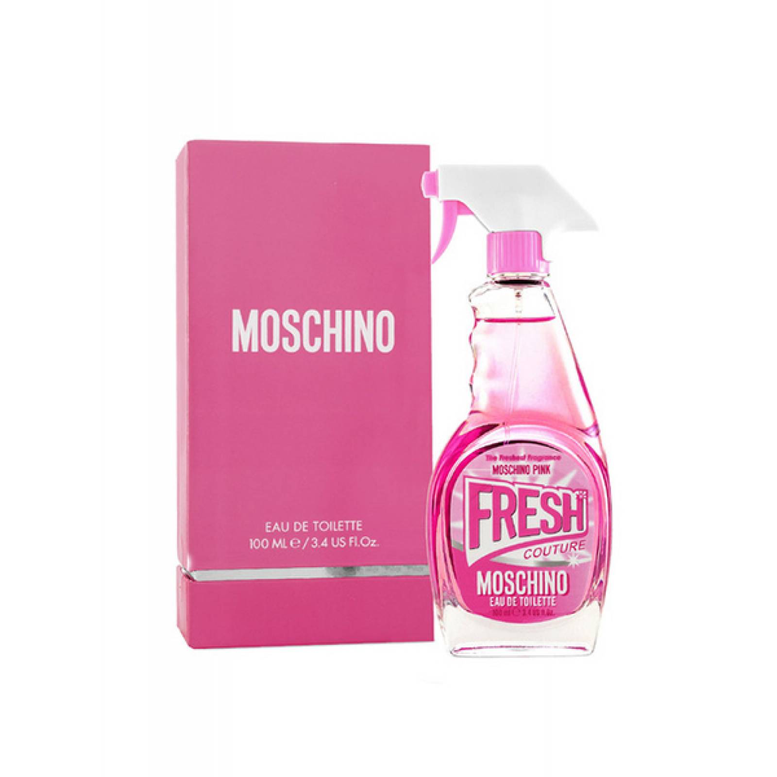 Moschino pink fresh couture woman eau de toilette 100 ml.