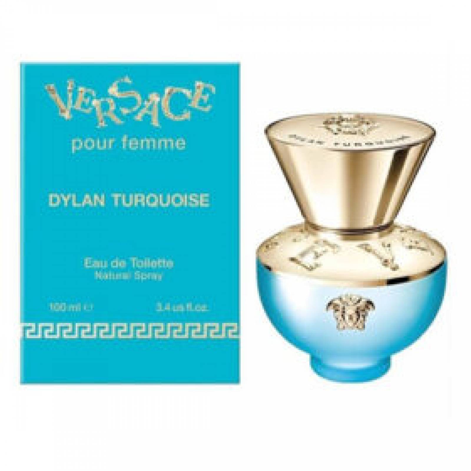 Versace pour femme dylan turquoise dama eau de toilette 100 ml.