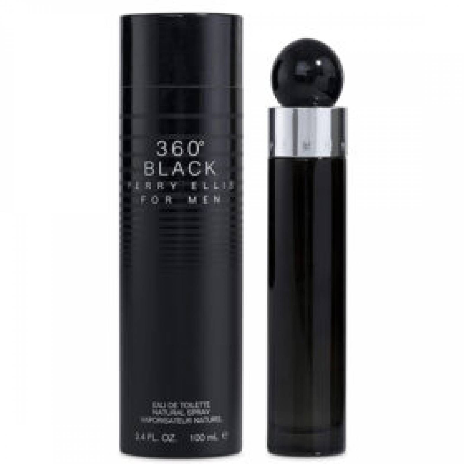 Perry ellis 360 black for men eau de toilette 100 ml