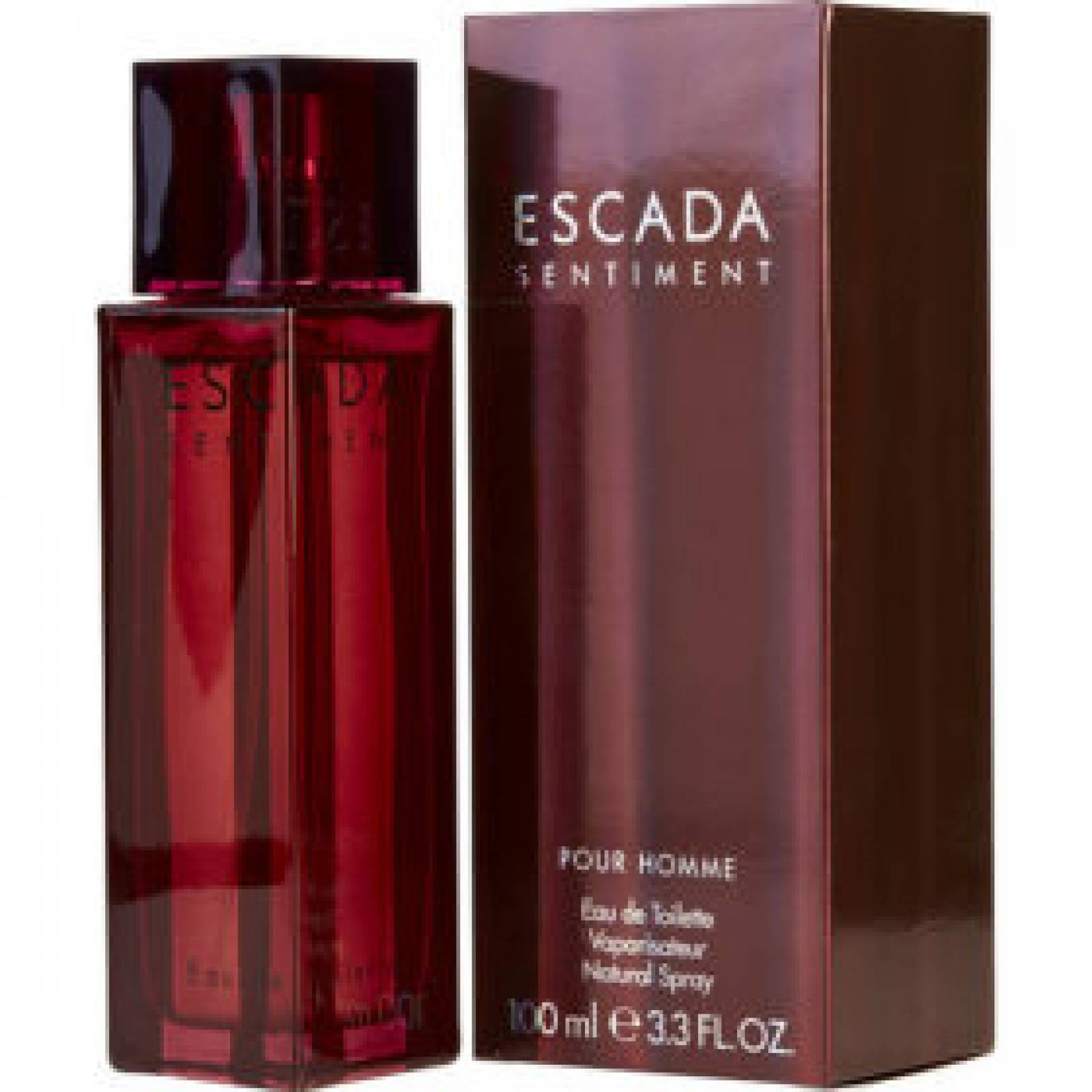 Escada sentiment pour homme eau de toilette 100 ml.
