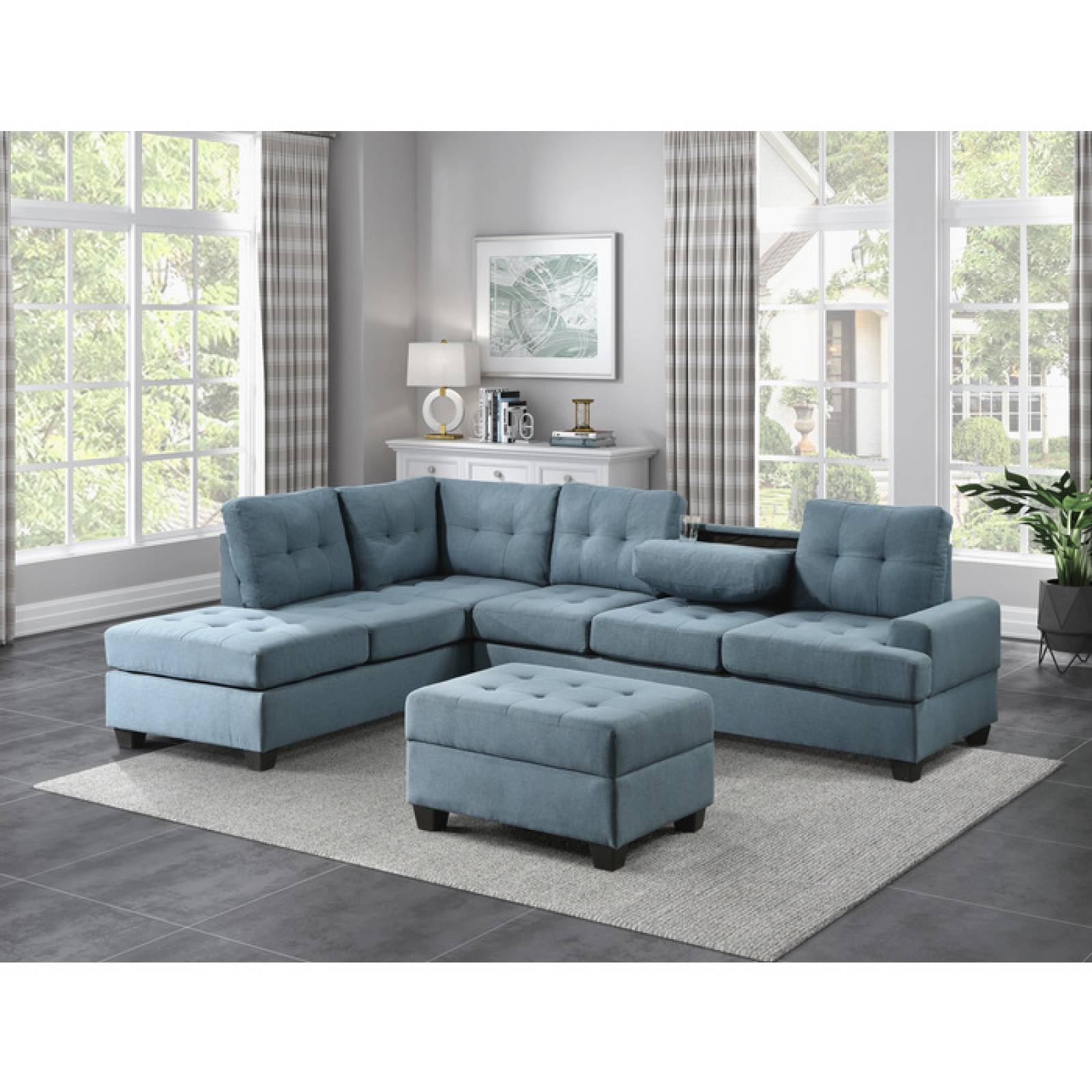 Otomana Dunstan Con/almacenamiento