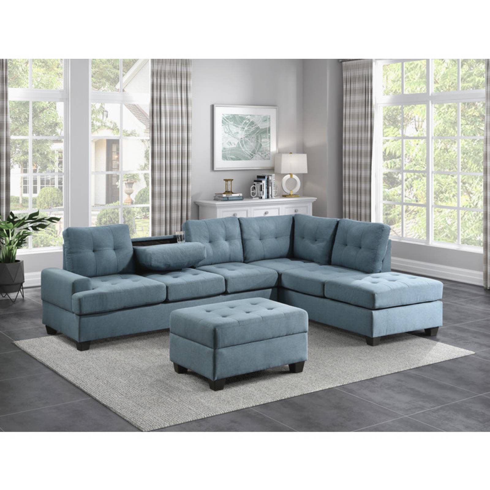 Otomana Dunstan Con/almacenamiento