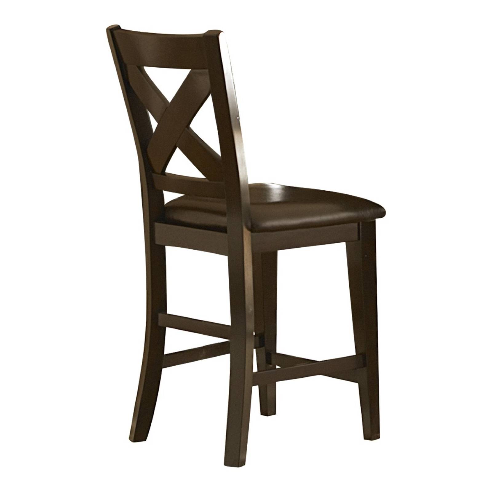 Silla De Altura De Mostrador De Punto De Corona (set-2)