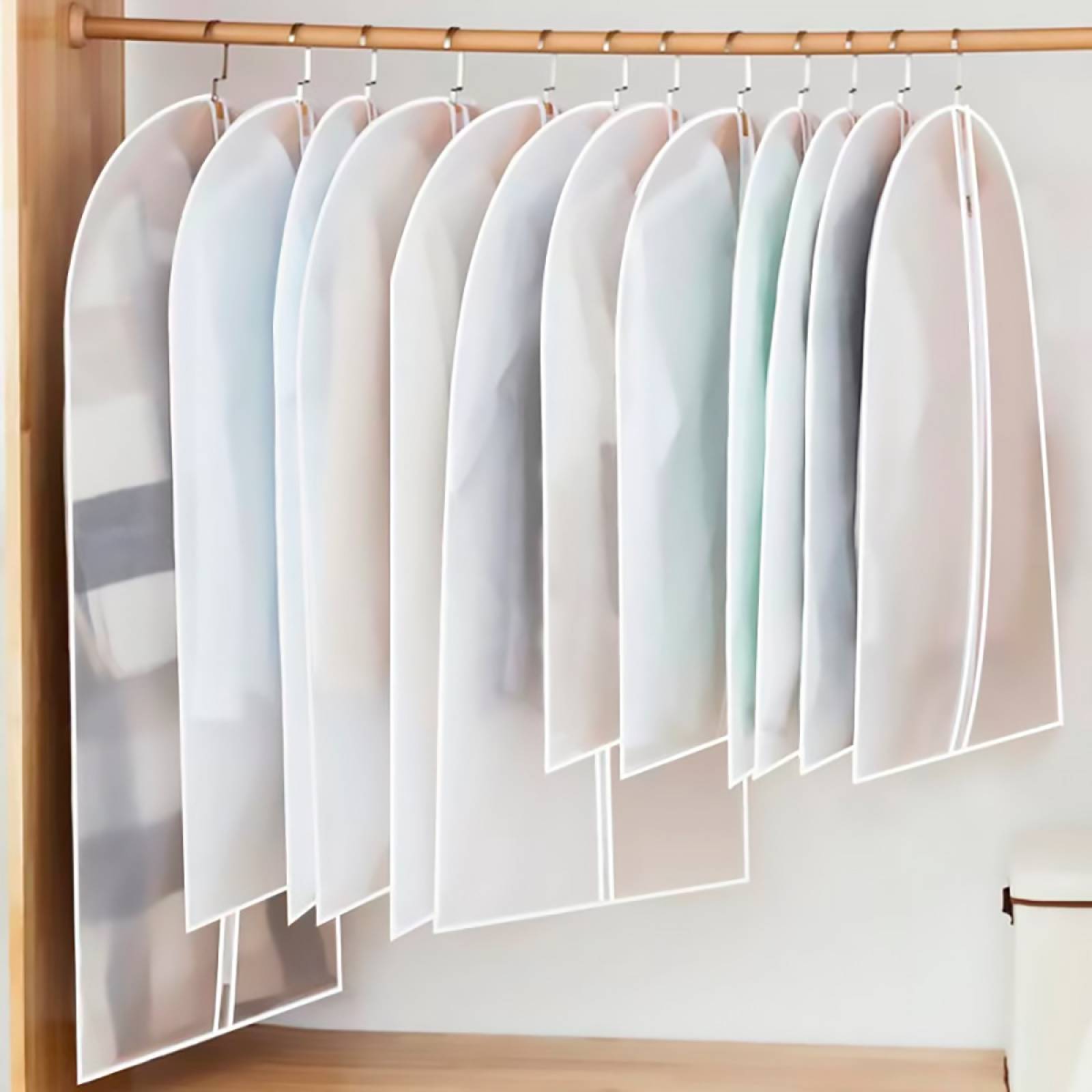 25 Ganchos de Madera Calidad Premium 360 Grados 3 cubrepolvo Grande 3 medianos y 1 Extragrande