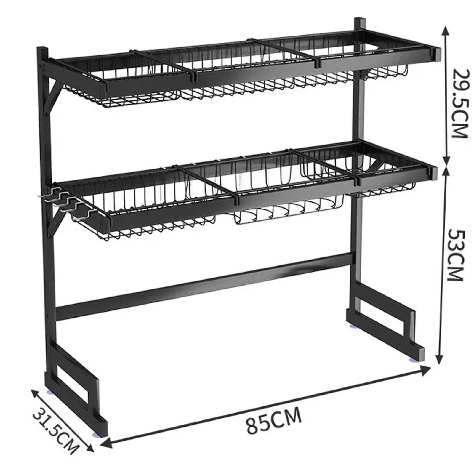 Escurridor doble nivel 85 cm