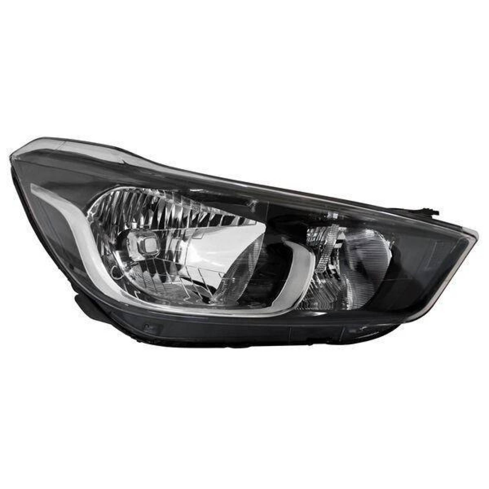 Faro Chevrolet Spark 2016 2017 2018 Derecho Blanco