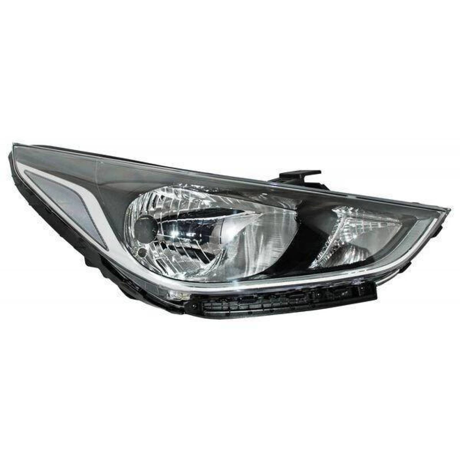 Faro Hyundai Accent 2018 2019 Blanco Derecho