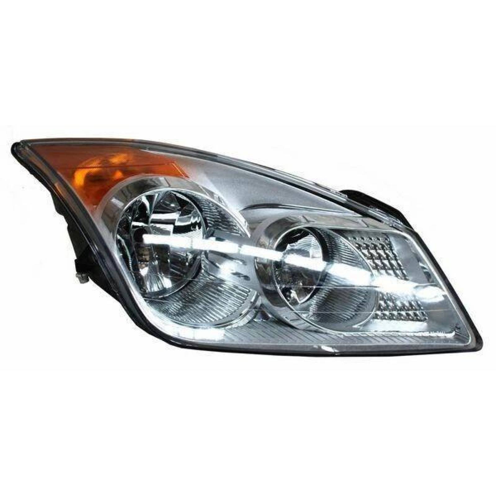 Faro Ford Fiesta 2008 2009 2010 Blanco Derecho