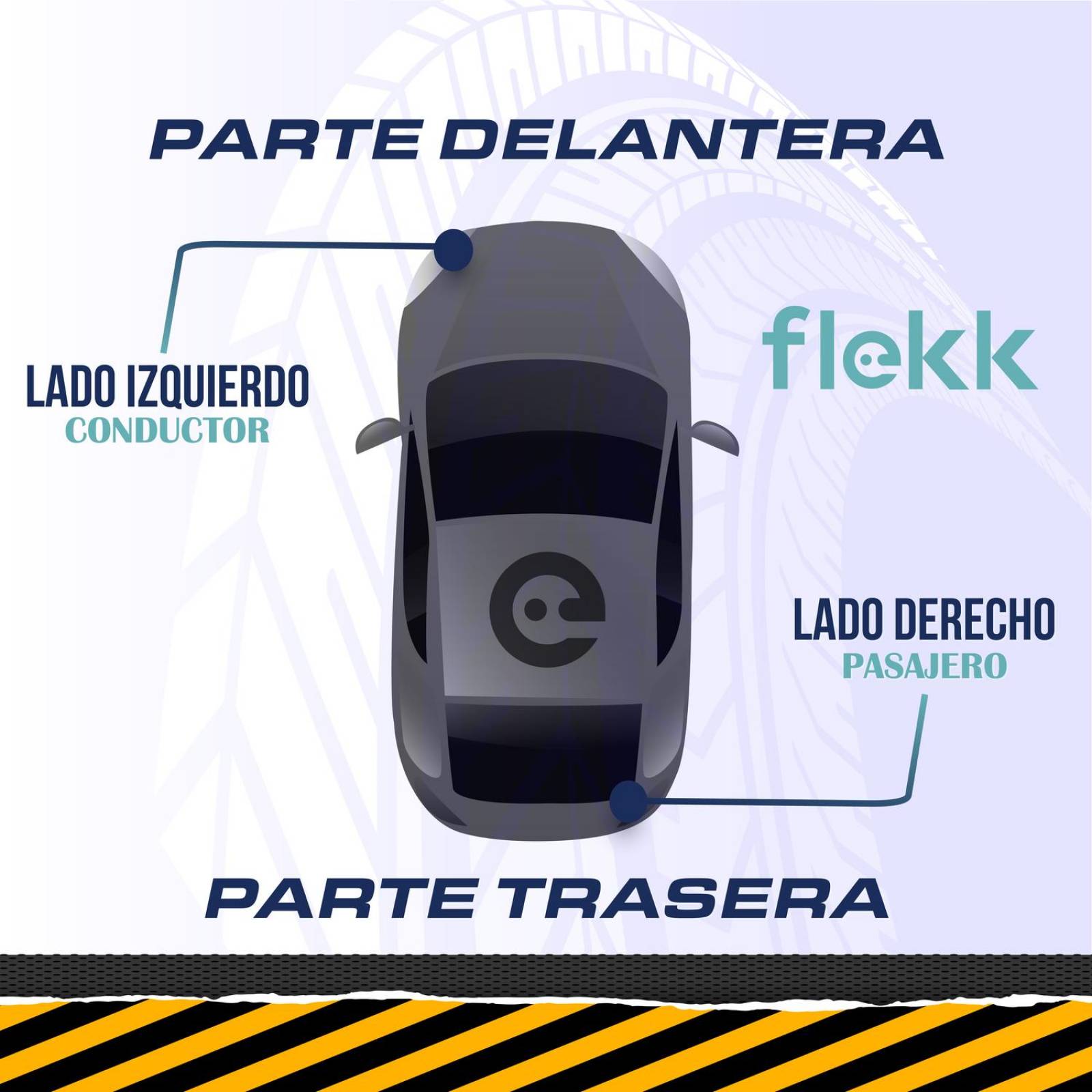Faro de niebla Ford Fusion 2017 2018 Izquierda Blanco