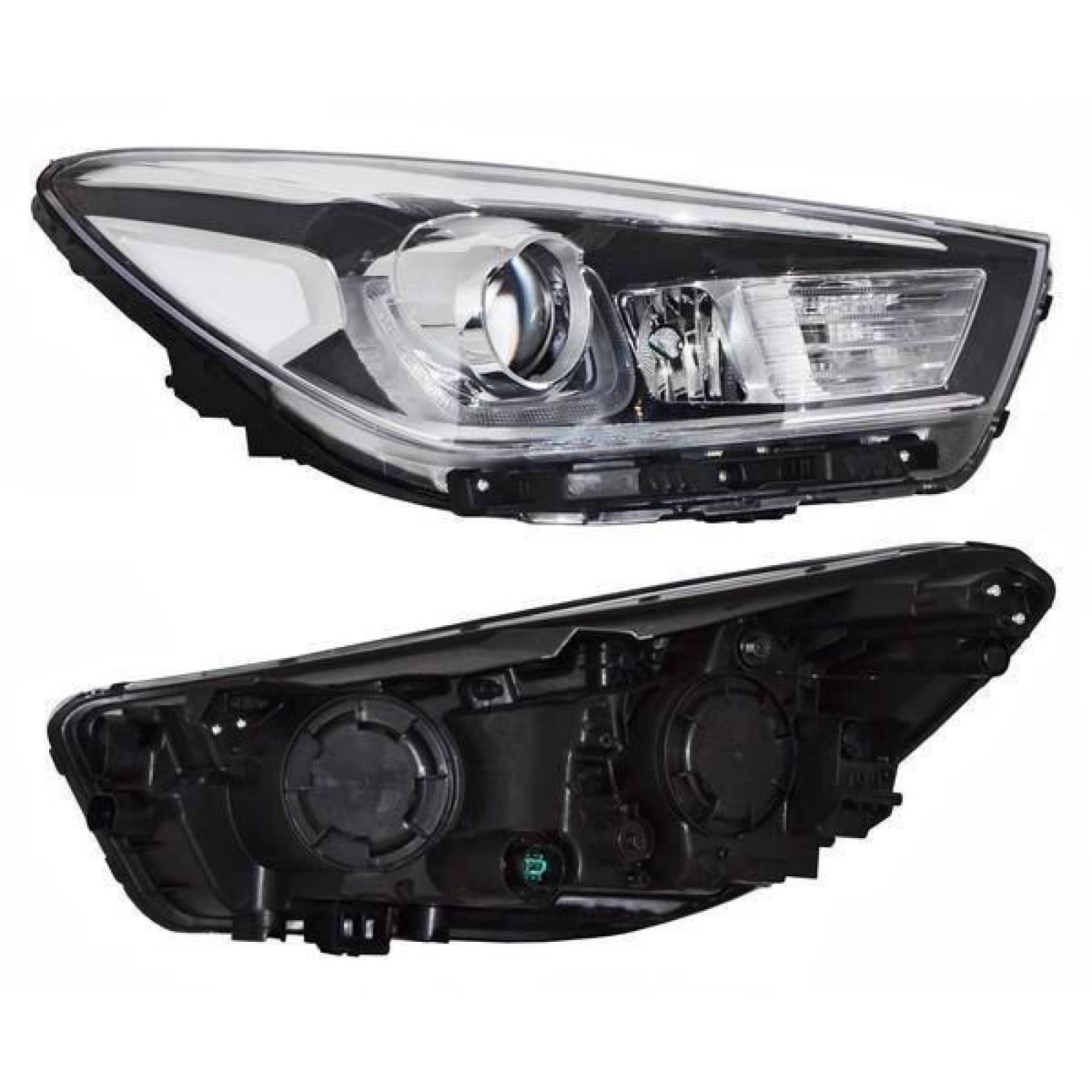 Faro Kia Rio 2018 2019 2020 Derecho Blanco