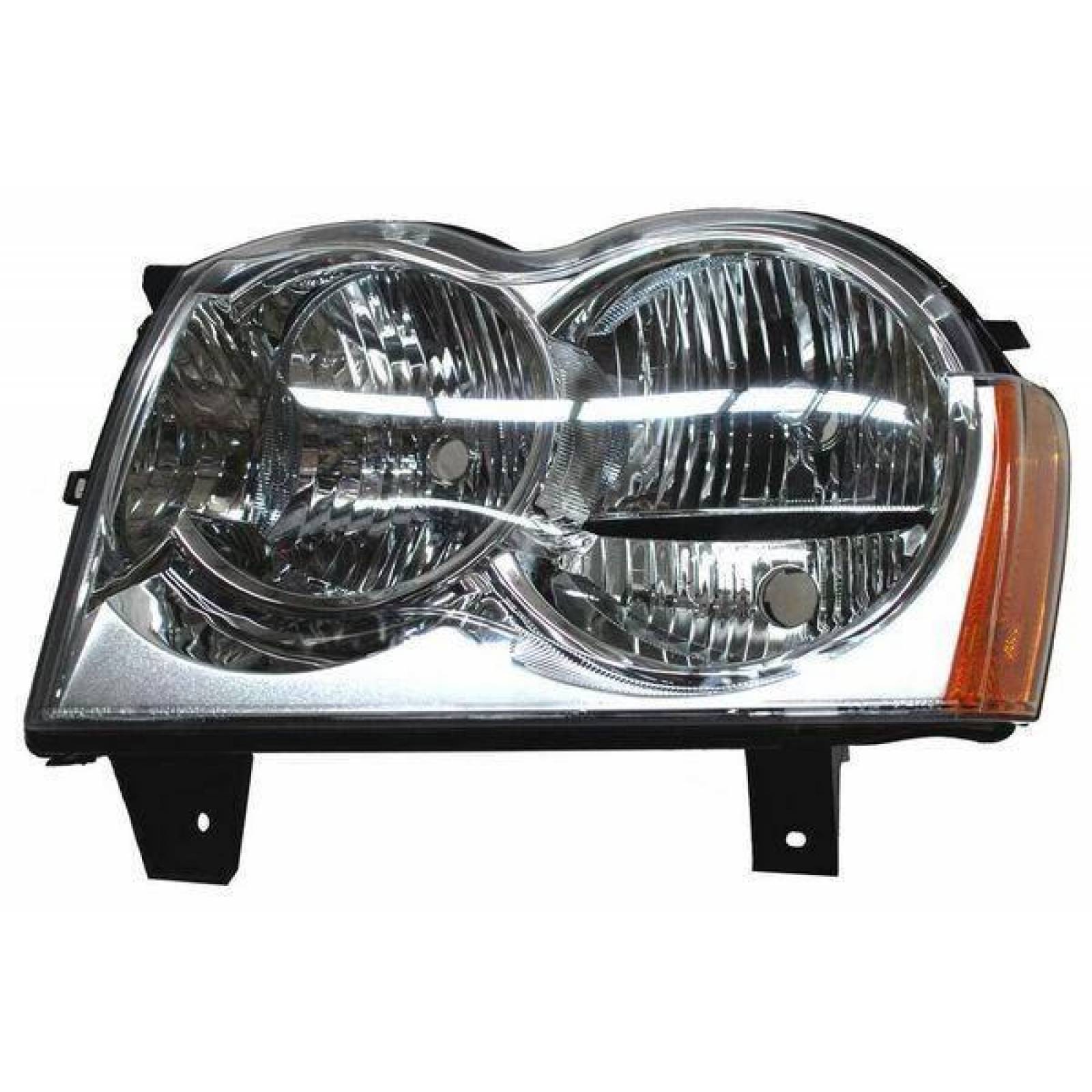 Faro Jeep Grand Cherokee 2005 2006 2007 Blanco Izquierdo