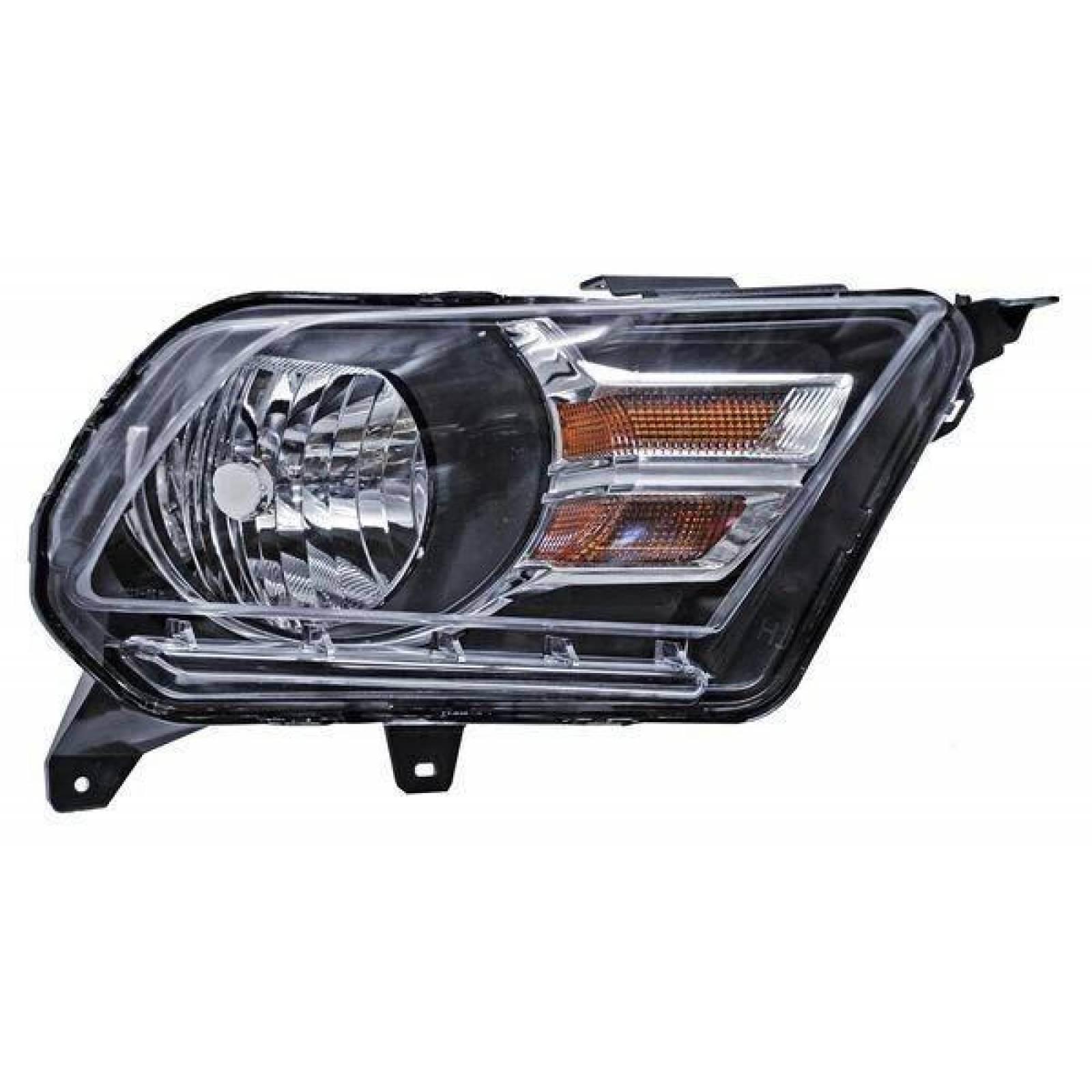 Faro Ford Mustang 2010 2011 2012 Derecho Blanco