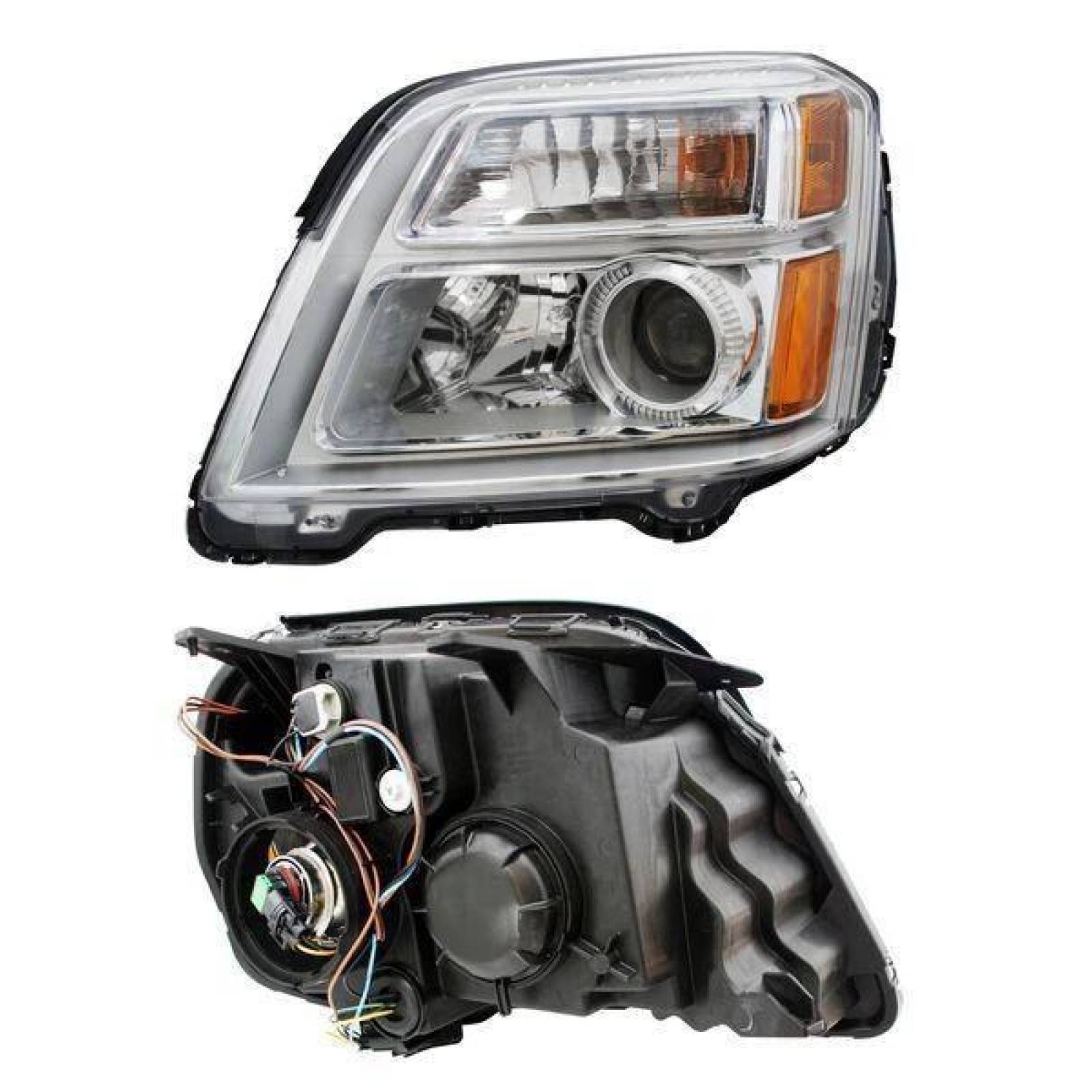 Faro GMC Terrain 2010 2011 2012 2013 2014 2015 Blanco Izquierdo