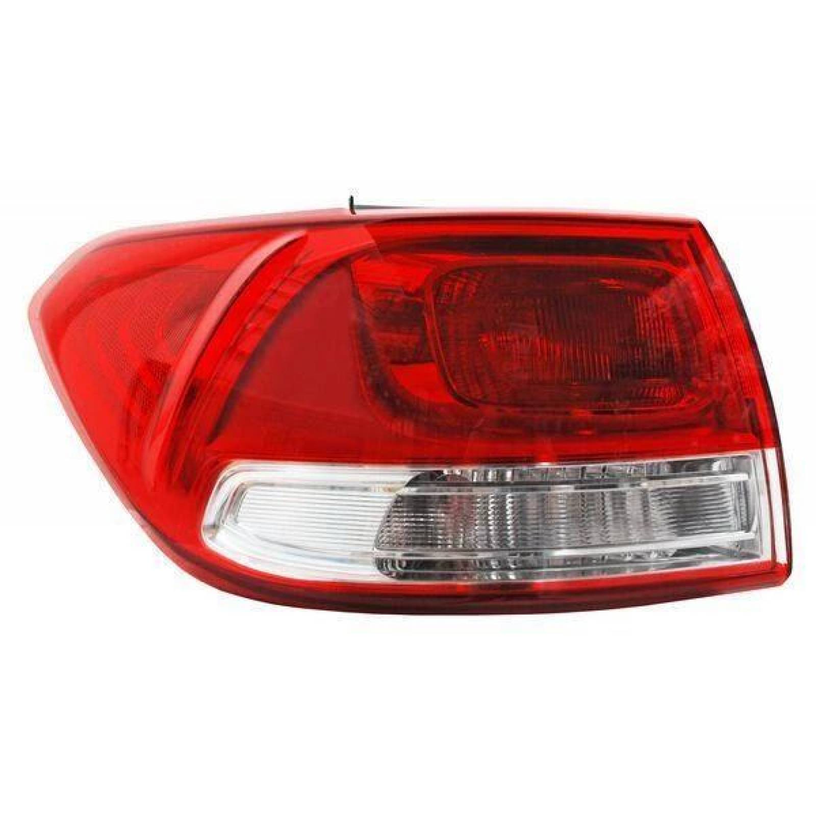 Calavera Kia Sorento 2016 2017 2018 Rojo Izquierdo