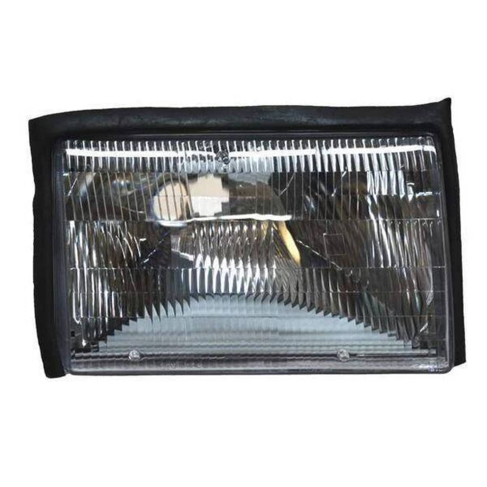 Faro Ford Mustang 1987 al 1993 Blanco Izquierdo