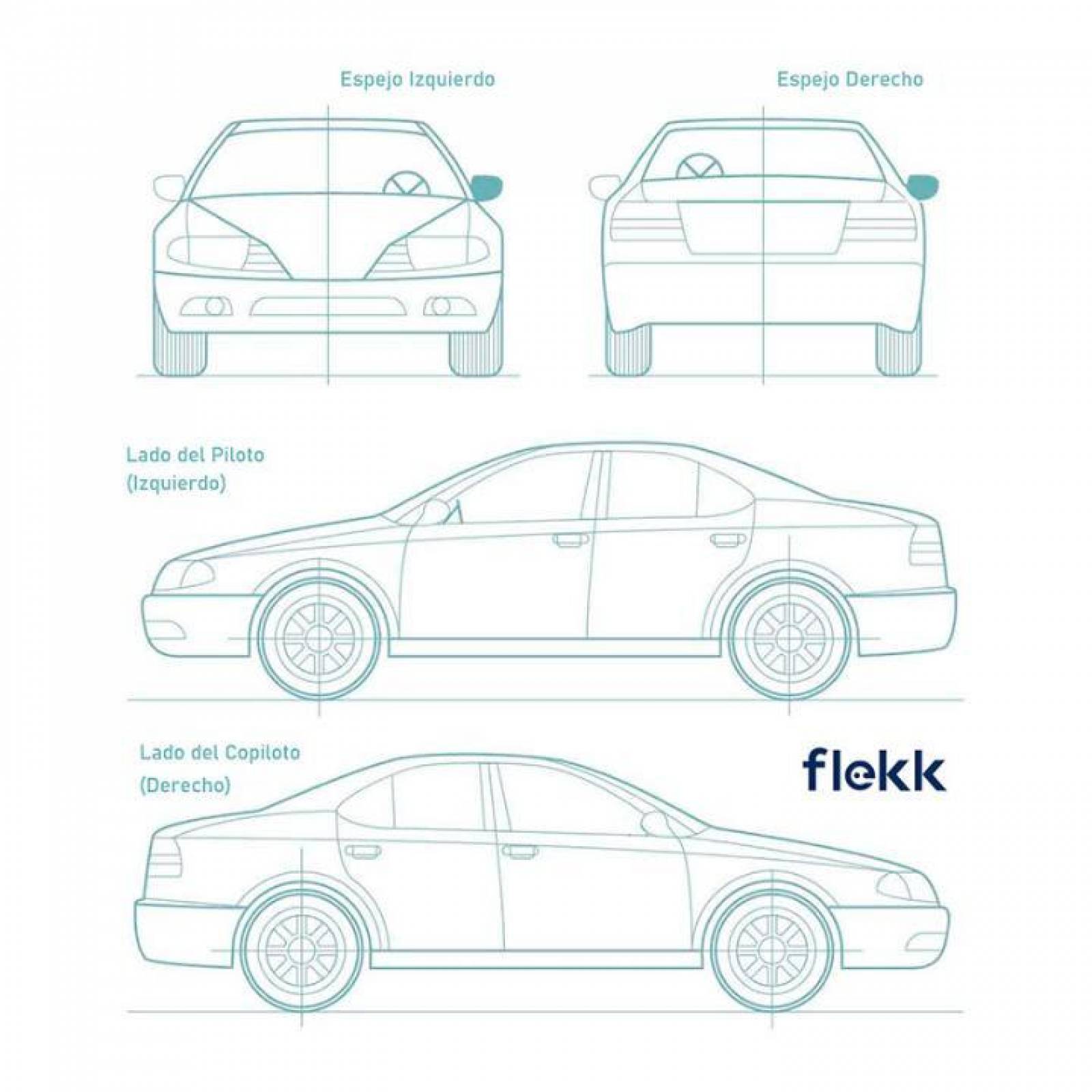 Tolvas Salpicadera Delantera Volkswagen Gol 2009-2013 Derecha (Copiloto) 