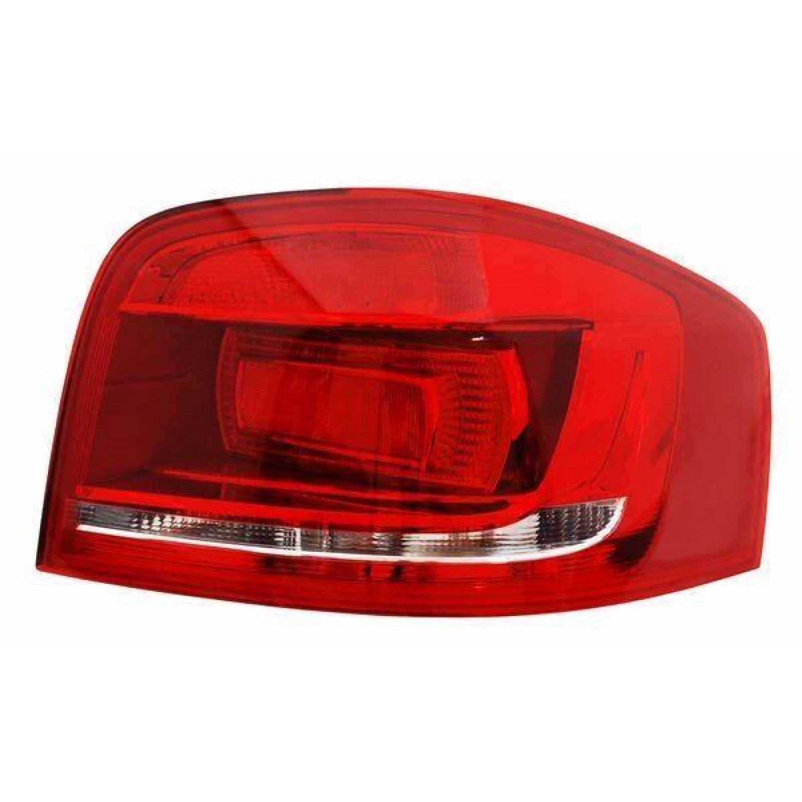 Calavera Audi A3 2009 2010 2011 2012 Derecho Rojo