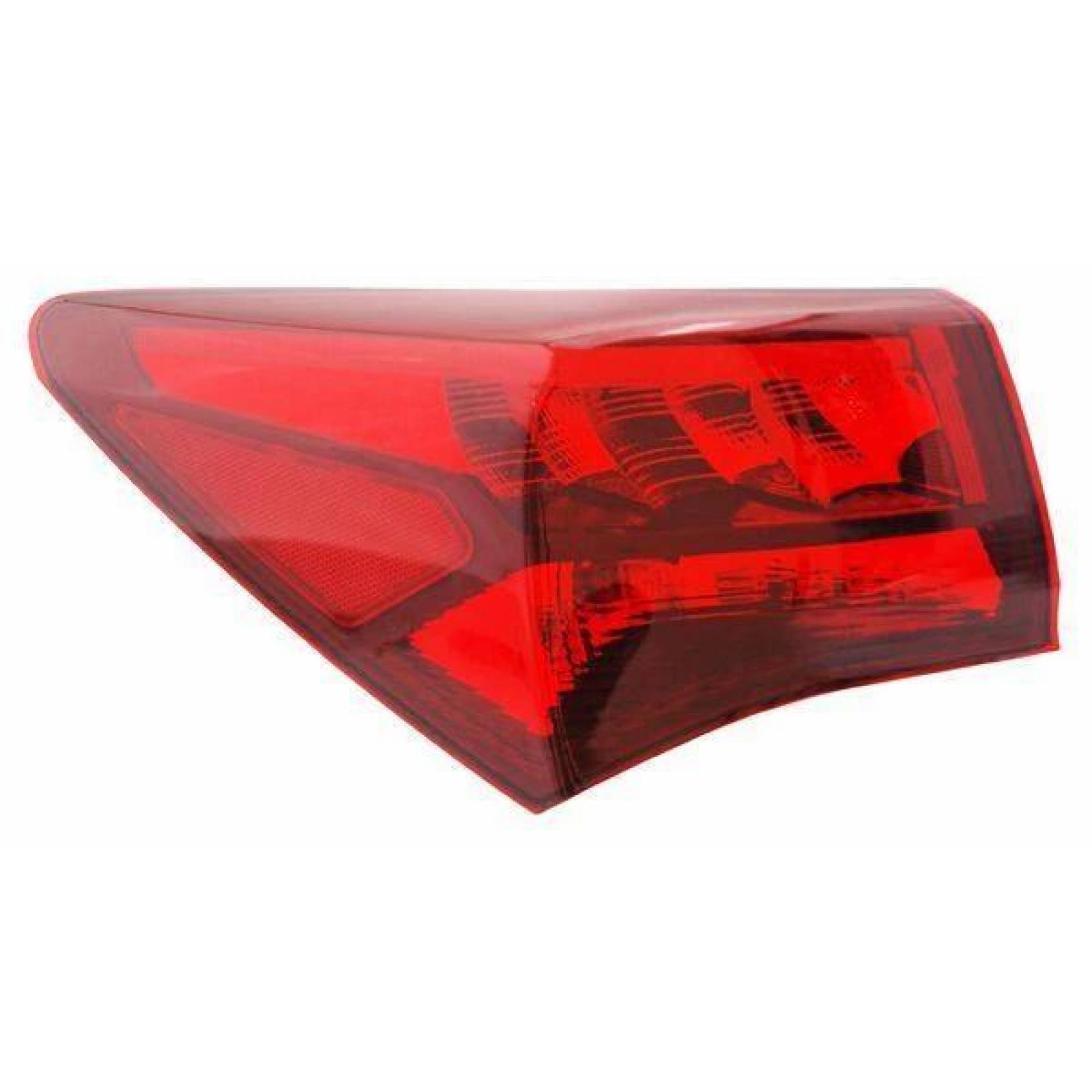 Calavera Acura TLX 2015 2016 2017 Rojo Izquierdo