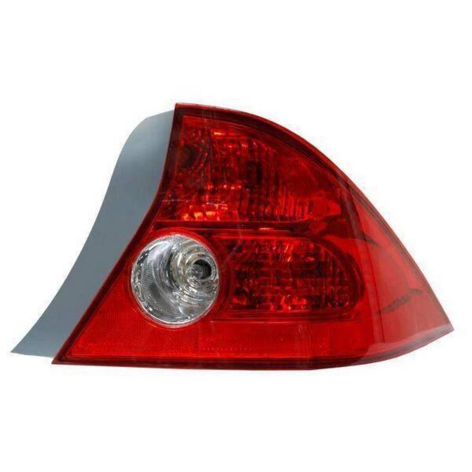 Calavera Honda Civic 2004 2005 Derecho Rojo