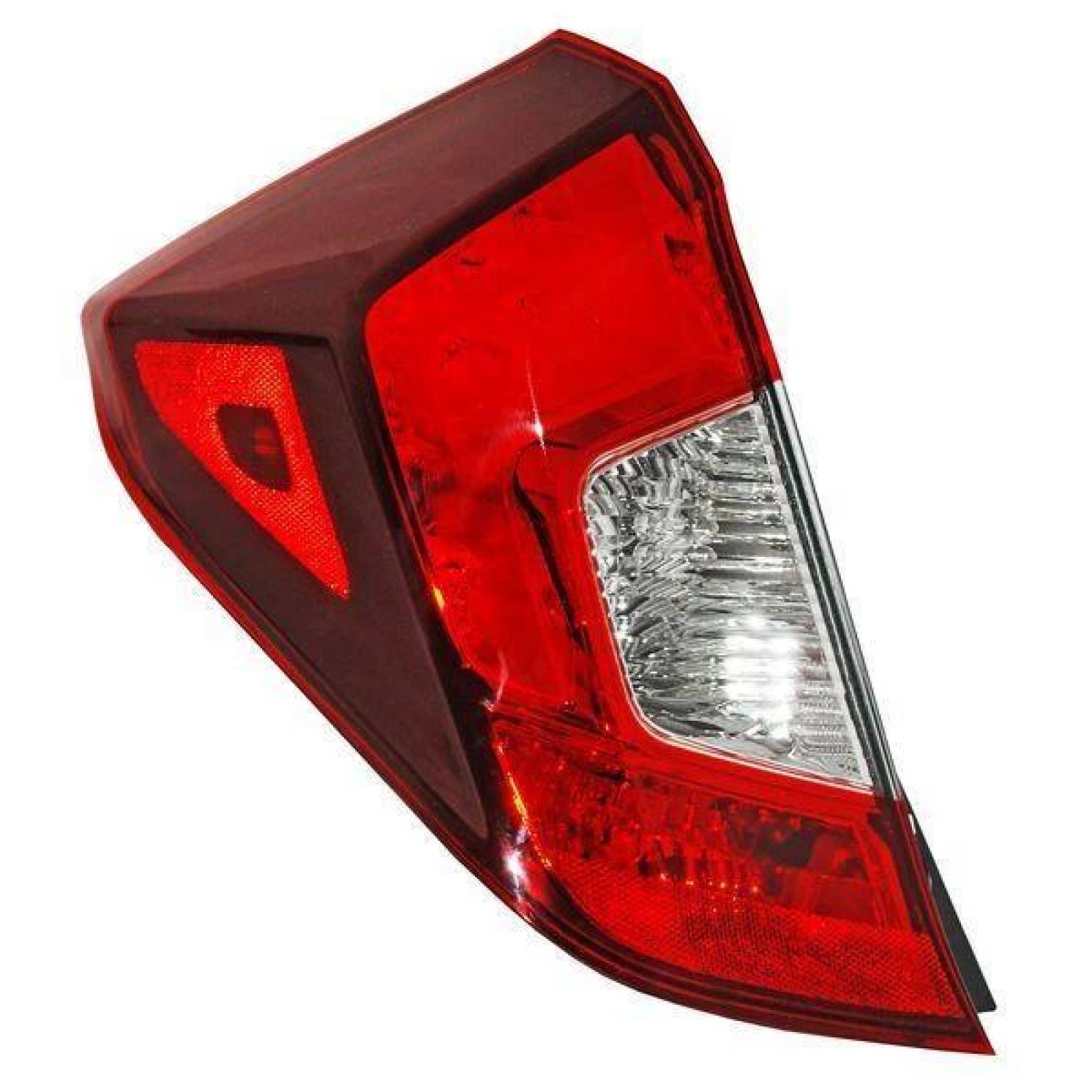 Calavera Honda Fit 2015 2016 2017 2018 Rojo Izquierdo
