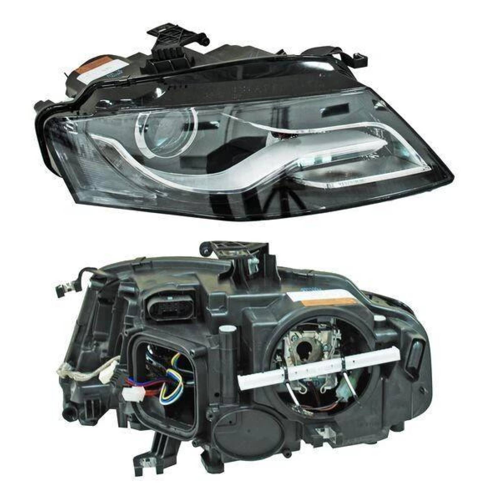 Faro Audi A4 2009 2010 2011 2012 Derecho Blanco