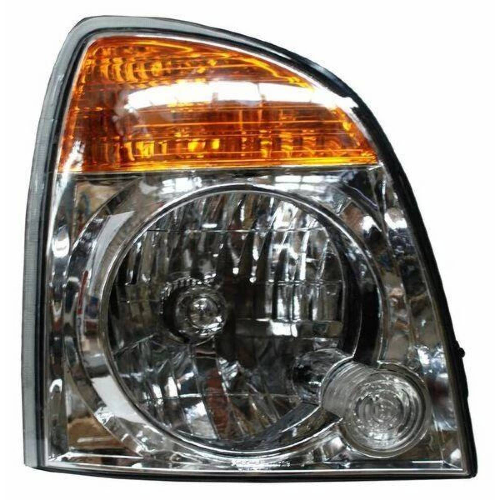 Faro Dodge H100 2006 2007 2008 2009 2010 Derecho Blanco