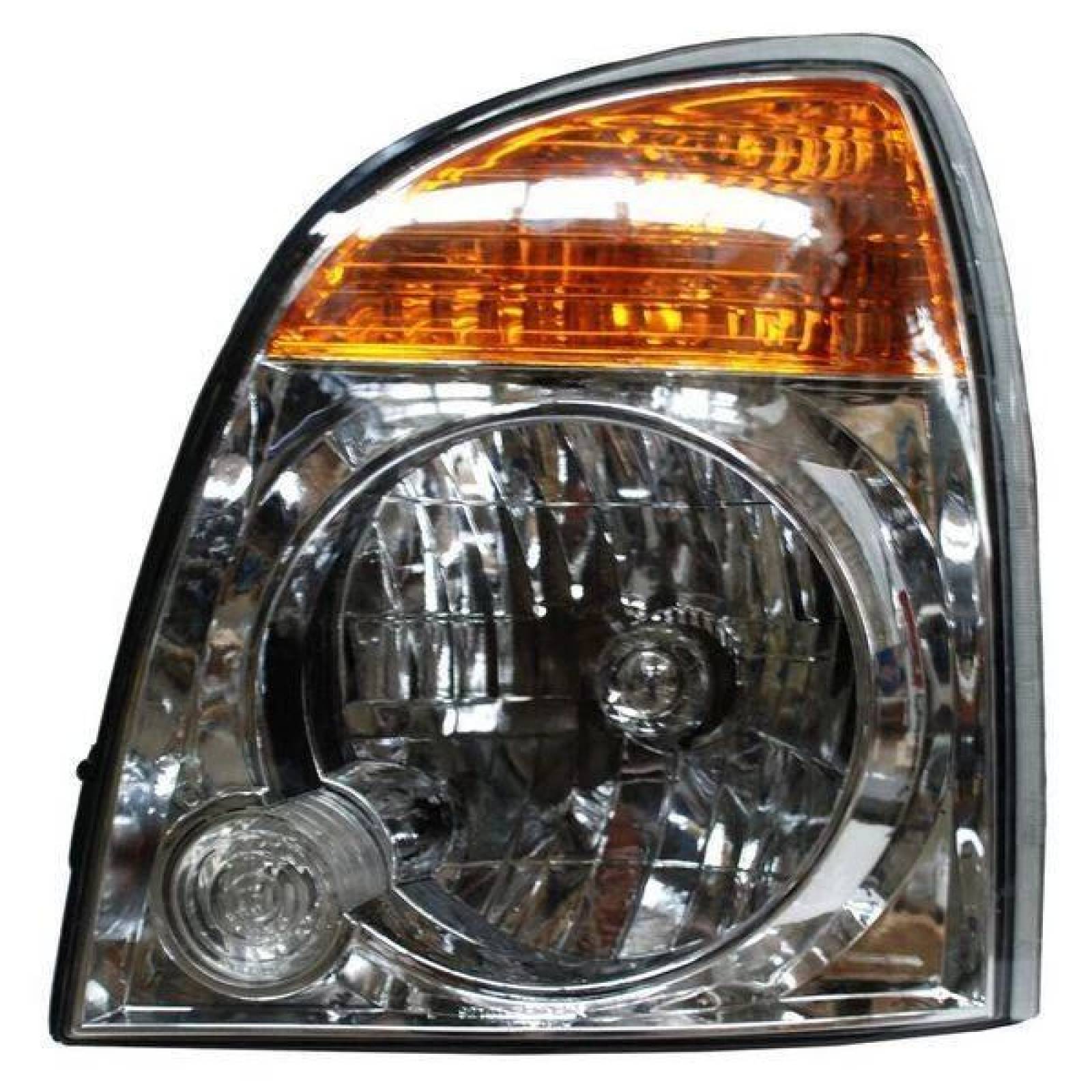 Faro Dodge H100 2006 2007 2008 2009 2010 Izquierdo Blanco