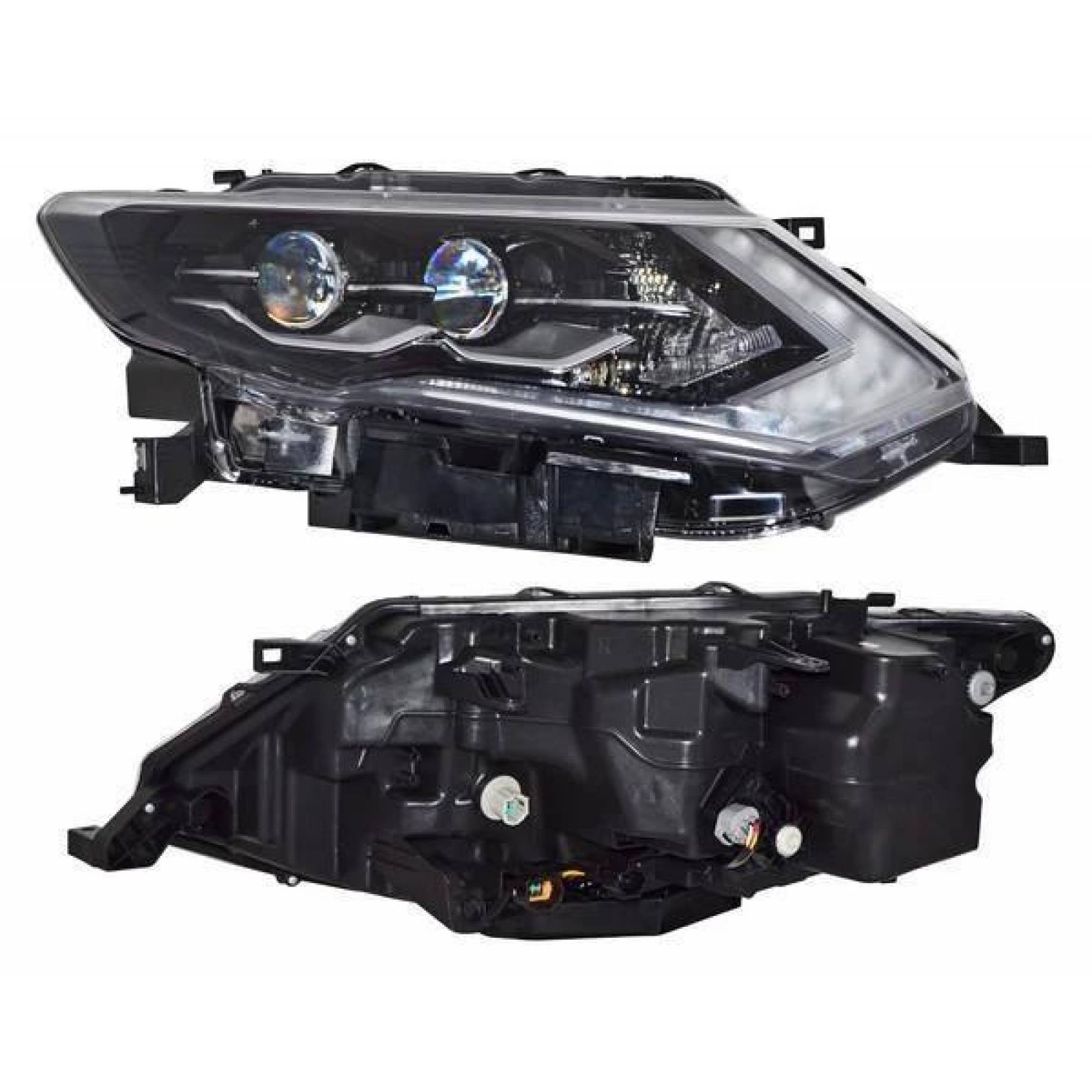 Faro Nissan Xtrail 2018 2019 Derecho Blanco