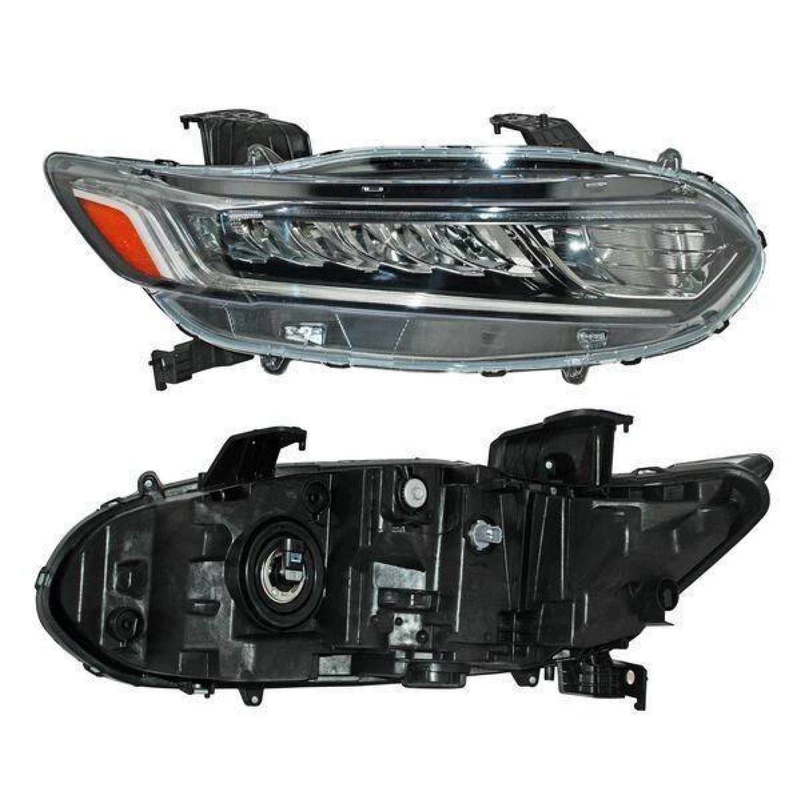 Faro Honda Accord 2018 2019 2020 Derecho Blanco