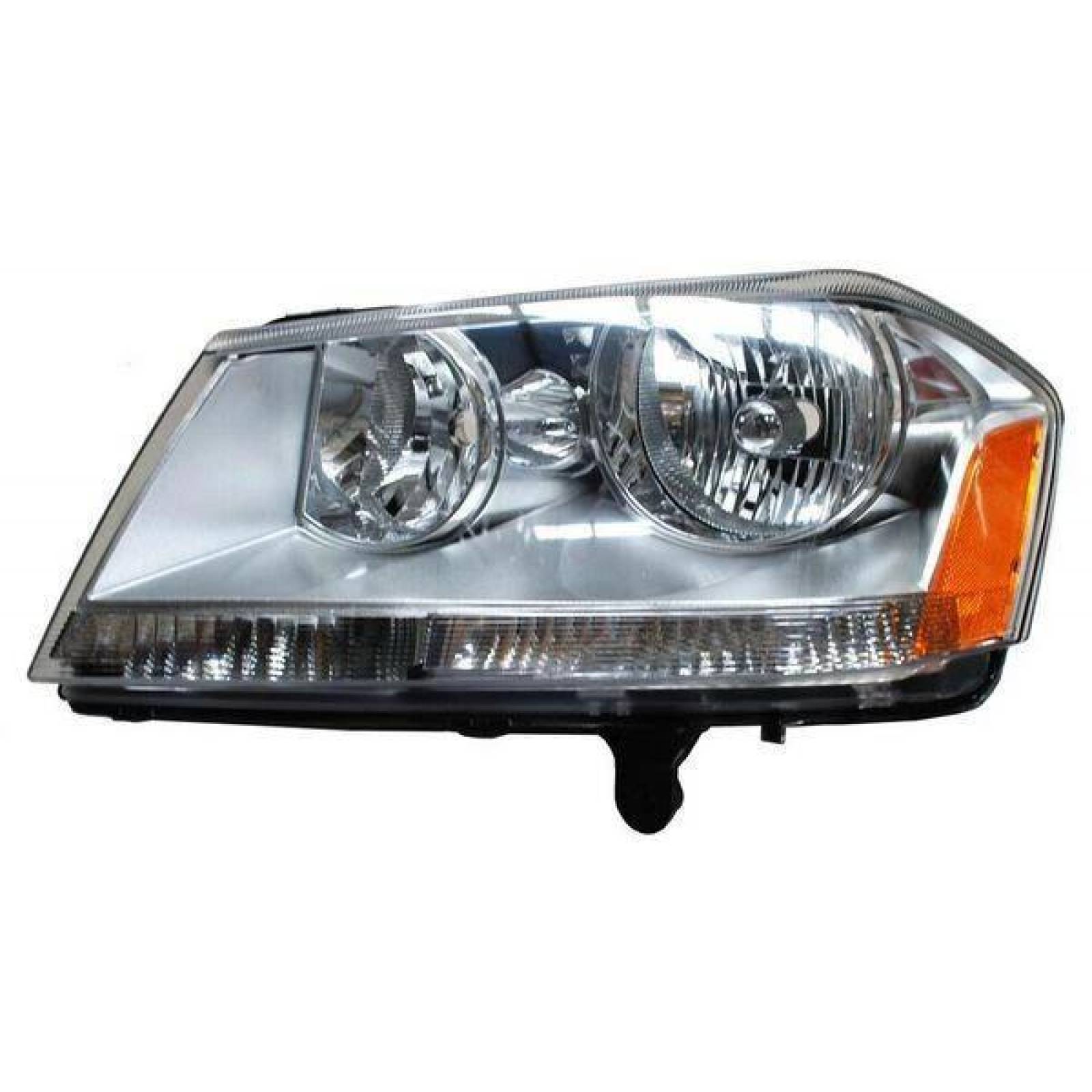 Faro Dodge Avenger 2008 al 2014 Izquierdo Blanco