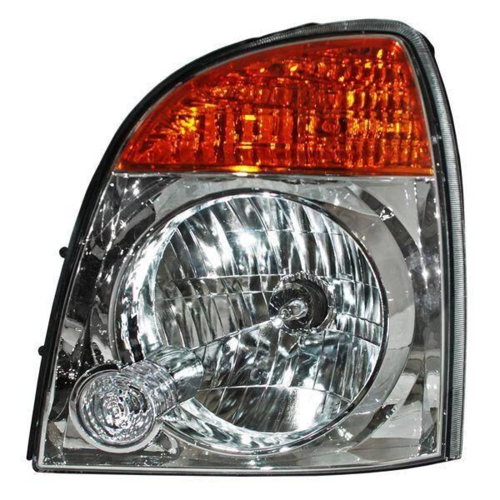 Faro Dodge H100 2006 2007 2008 2009 2010 Izquierdo Blanco