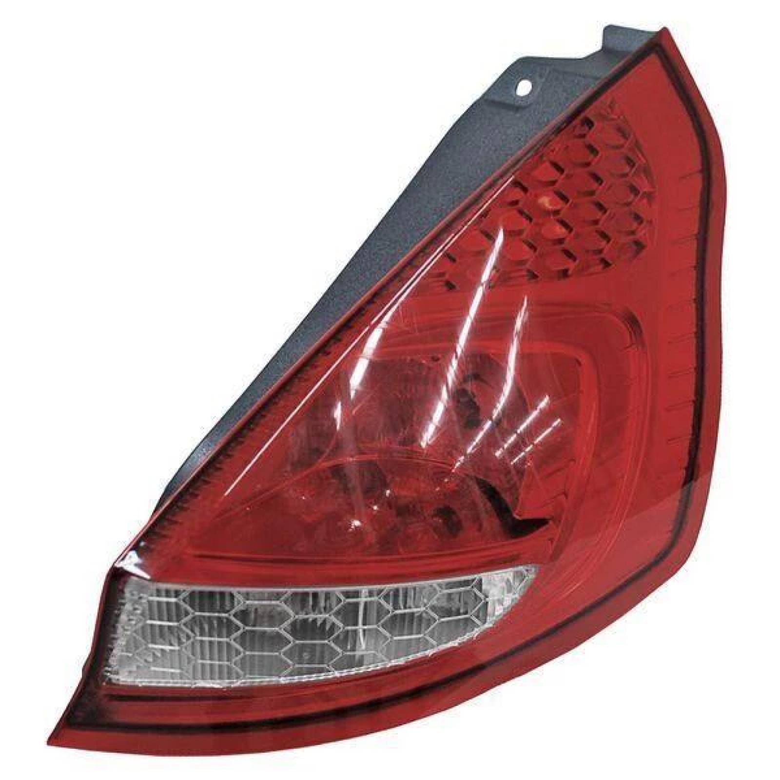 Calavera Ford Fiesta 2013 Rojo Derecho