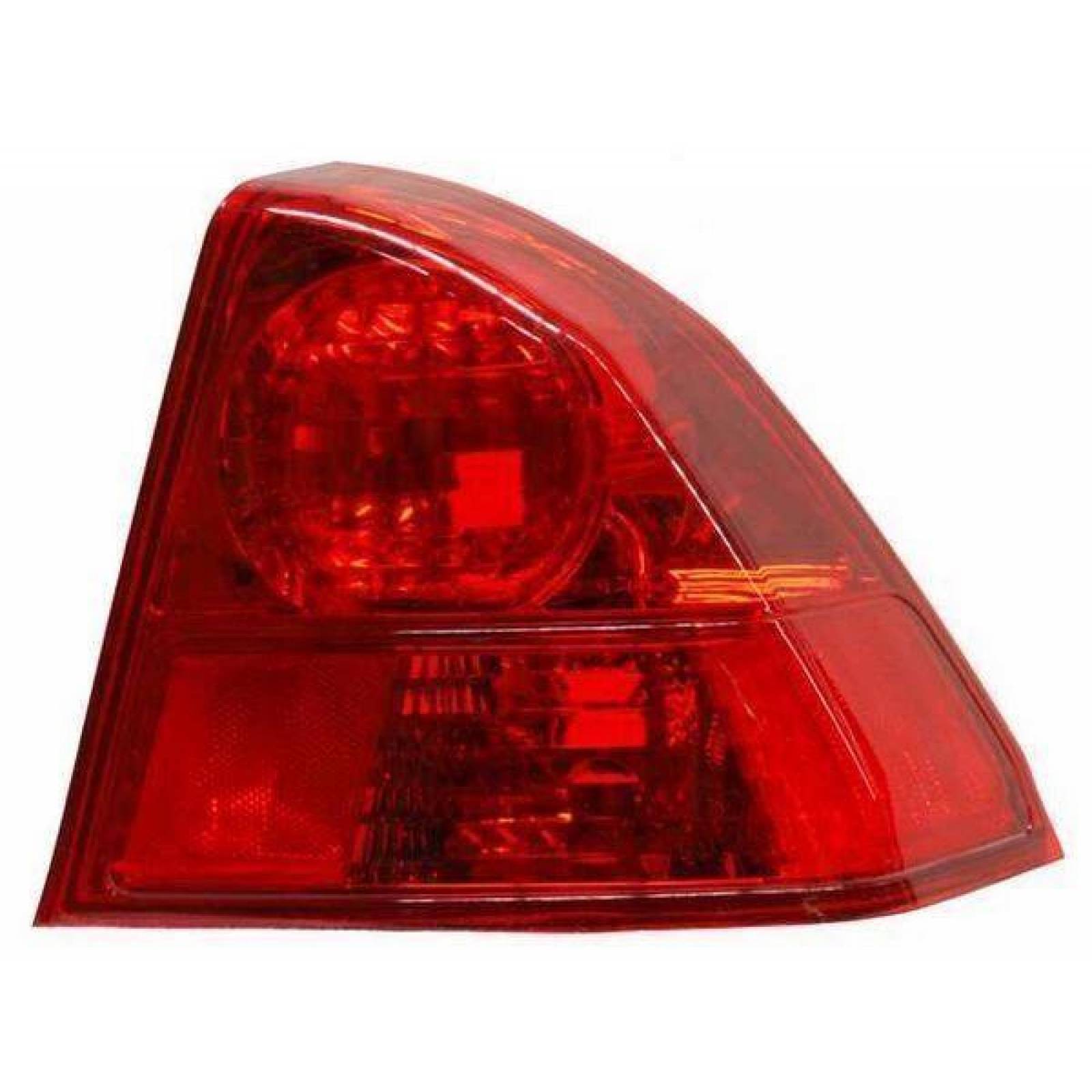 Calavera Honda Civic 2003 2004 2005 Derecho Rojo