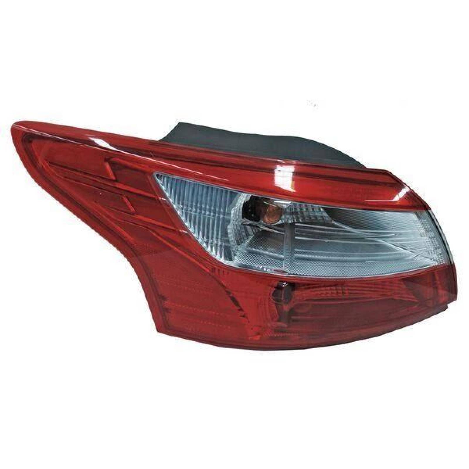 Calavera Ford Focus 2012 2013 2014 Rojo Izquierdo