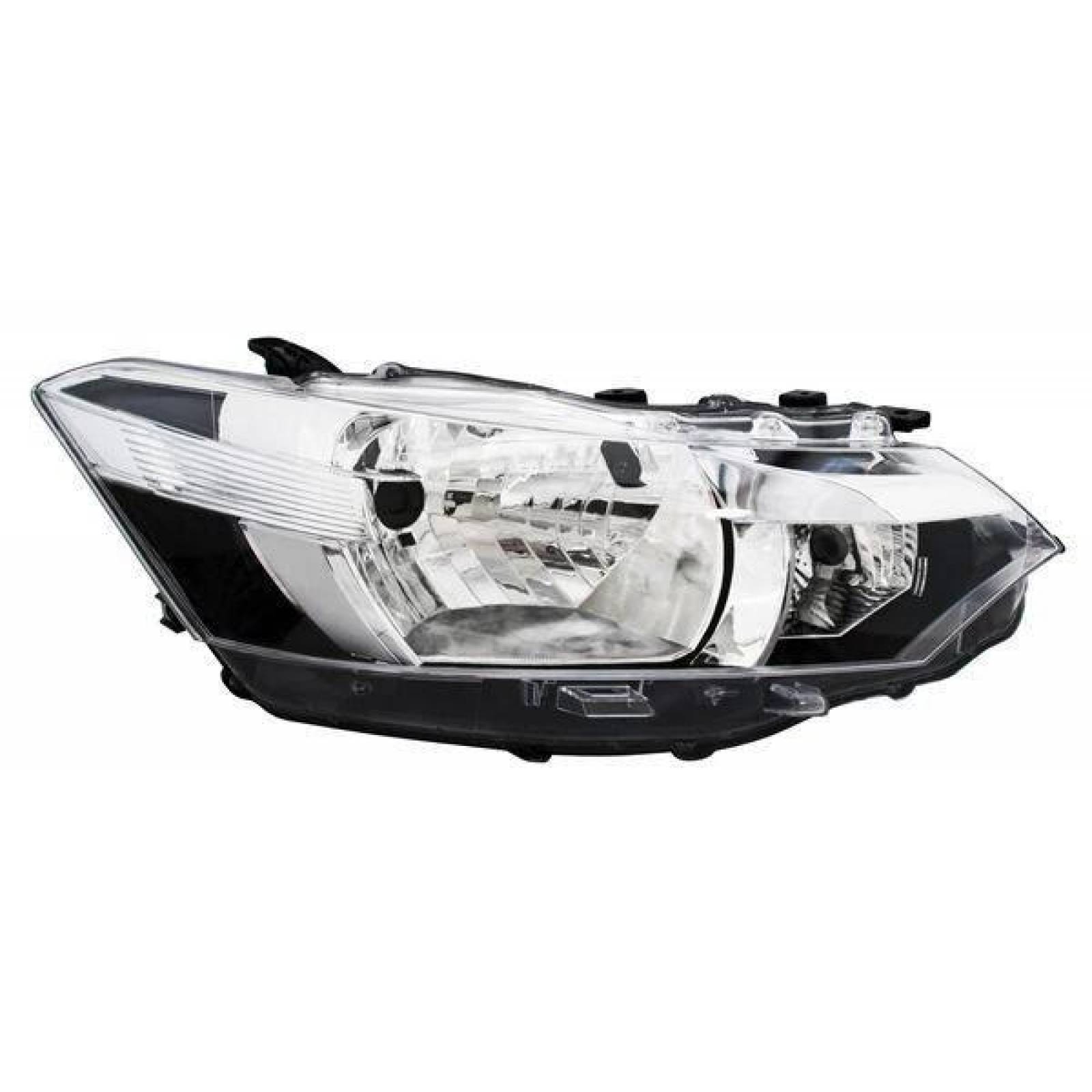 Faro Toyota Yaris 2013 2014 2015 2016 2017 Derecho Blanco