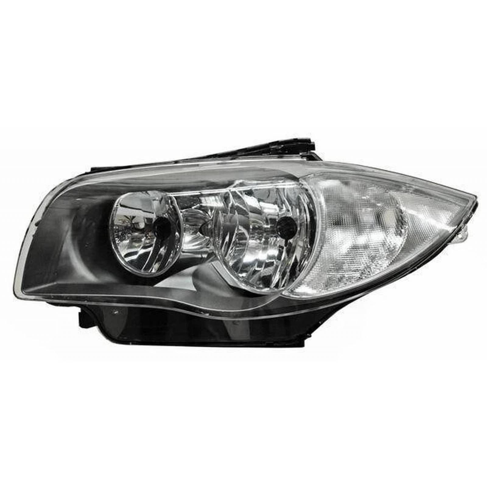 Faro BMW Serie 1 2009 2010 2011 Izquierdo Blanco