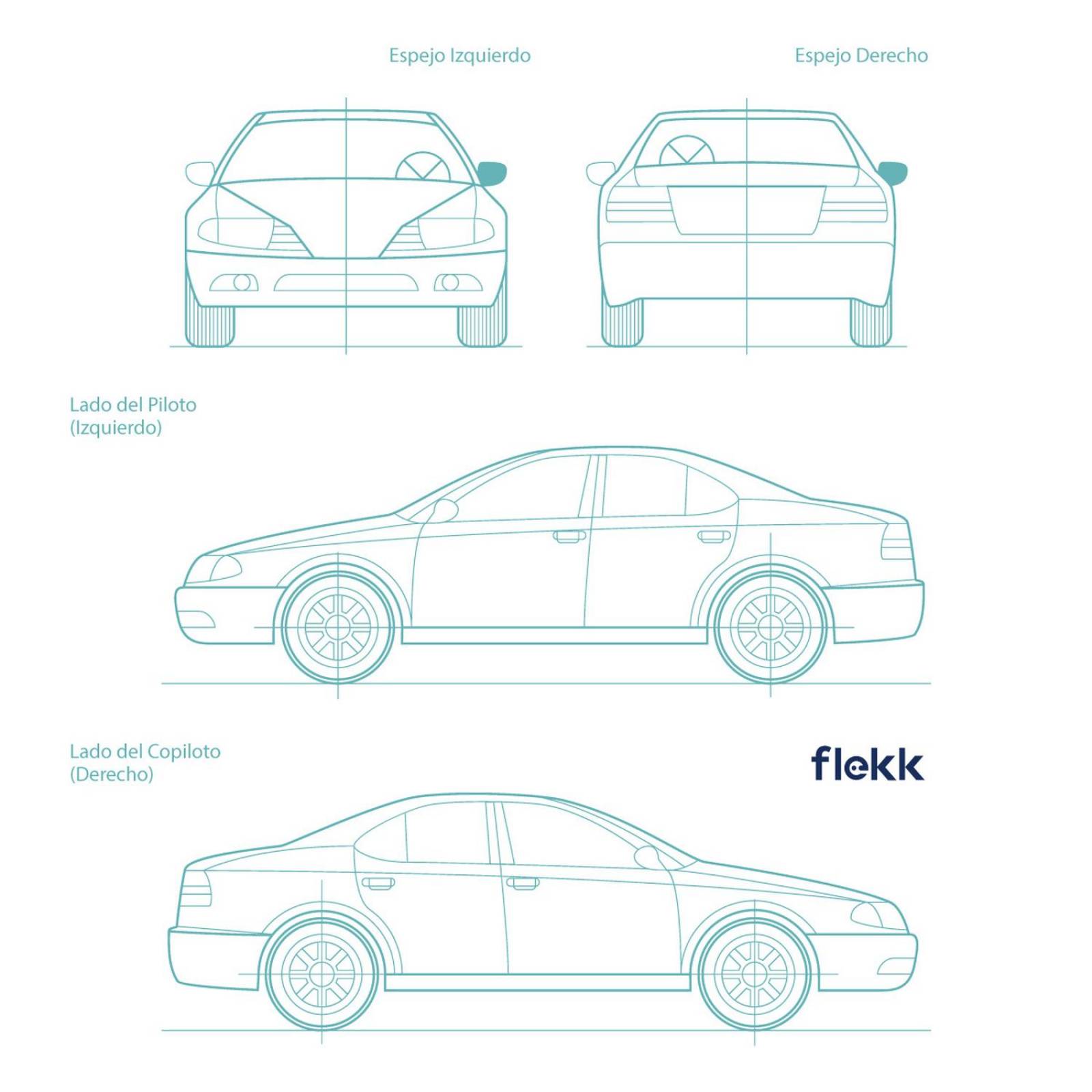 Spoiler Volkswagen Derby 2005-2009