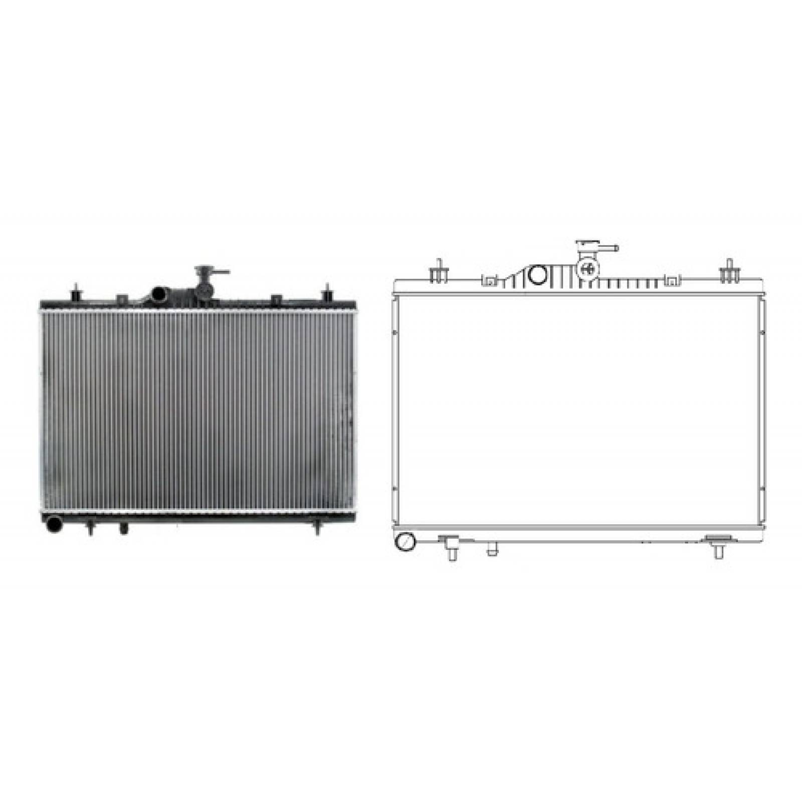 Radiador Renault Koleos 2009 Al 2017 26 Mm