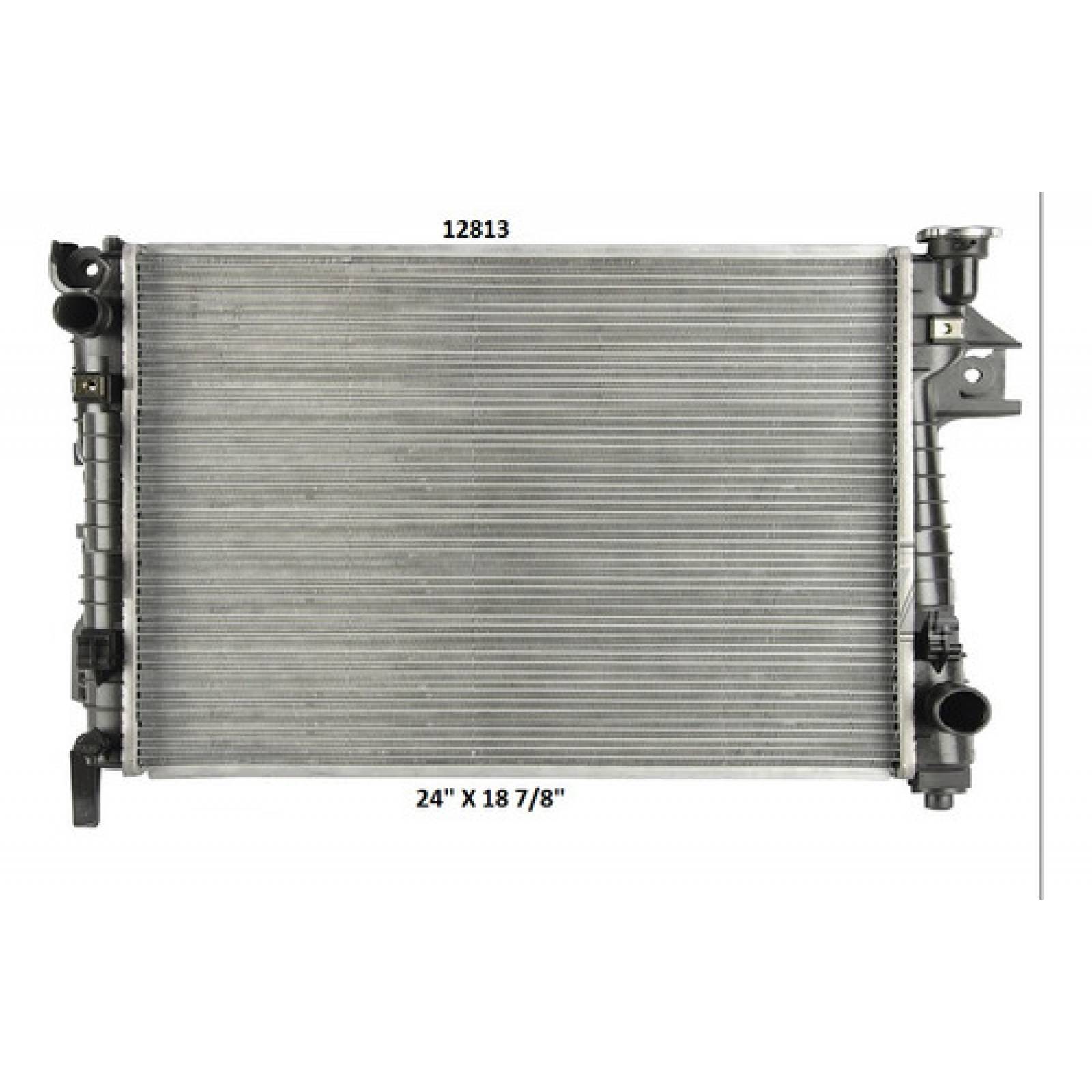 Radiador Dodge Ram 1500 2004 2005 2006 2007 2008 42 Mm