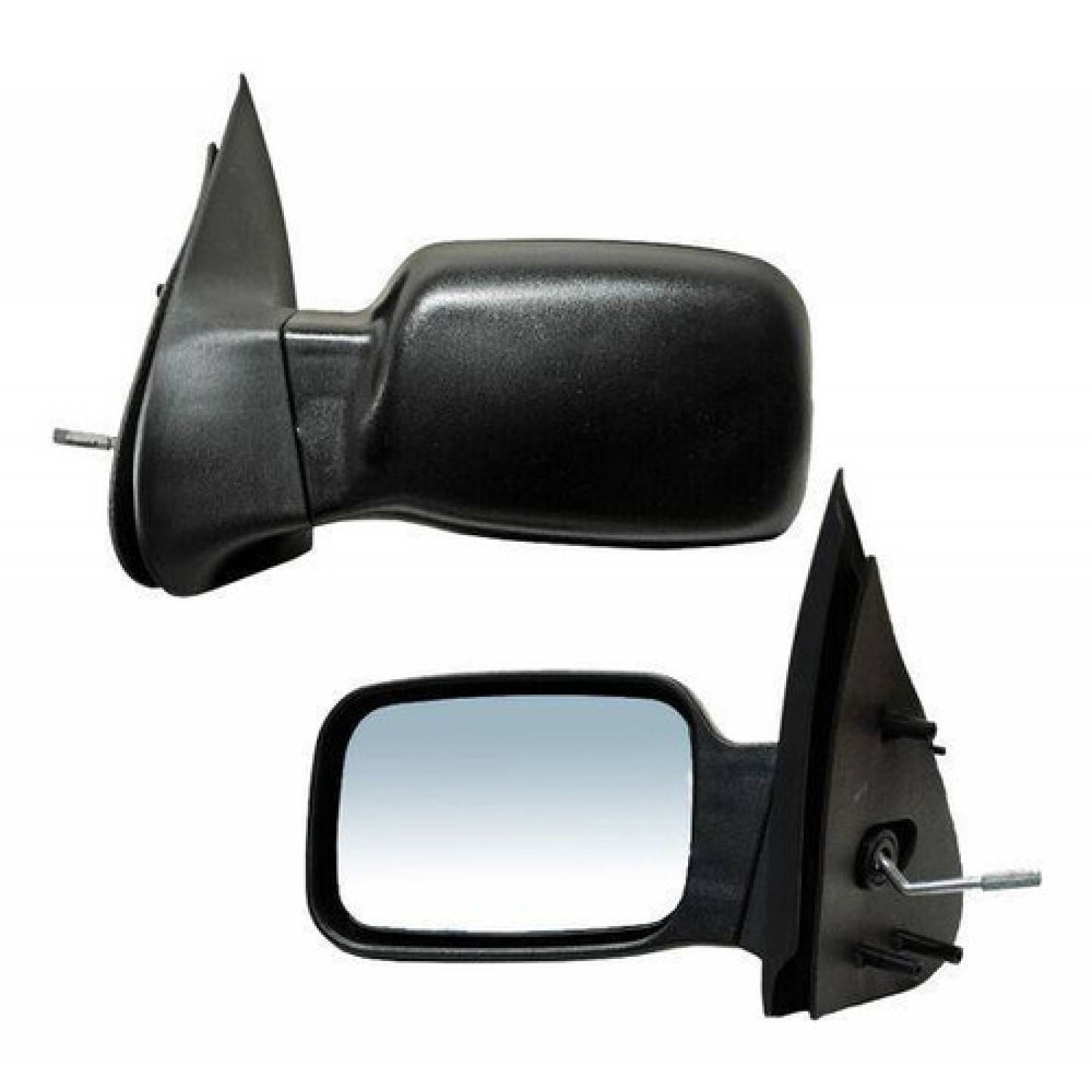 Espejo Lateral Manual Izquierda Ford Courier  2001 2002 2003 2004 2005 2006 2007 2008 2009 2010