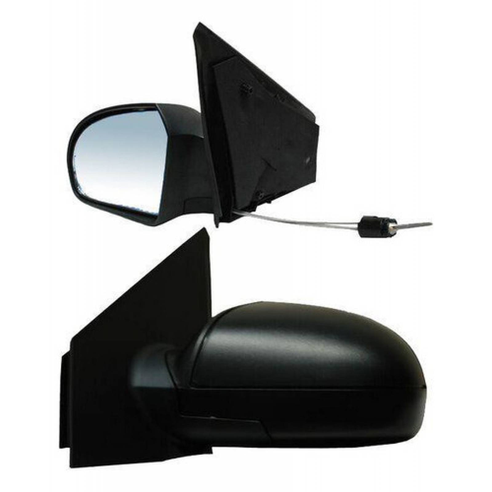 Espejo Lateral Manual Izquierda Ford Fiesta 2003 2004 2005 2006 2007