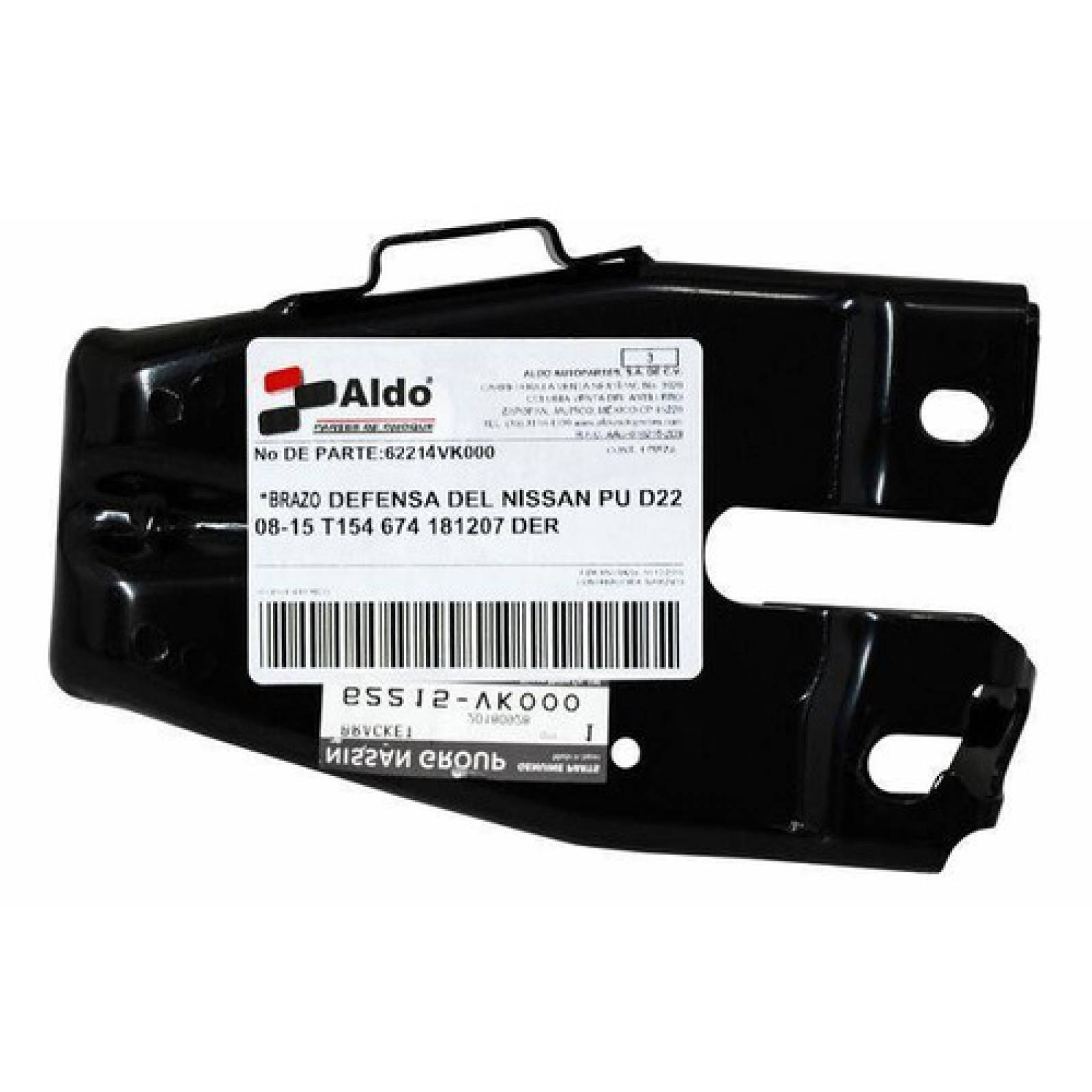 Brazo de Defensa Derecha Nissan D22 Pick Up 2008 2009 2010 2011 2012 2013 2014 2015