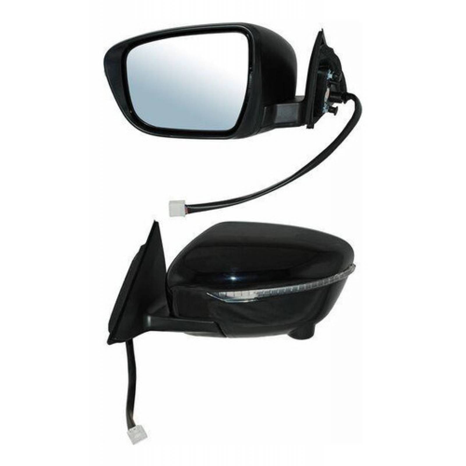 Espejo Lateral Eléctrico Izquierda Nissan X-Trail 2015 2016 2017 2018 2019