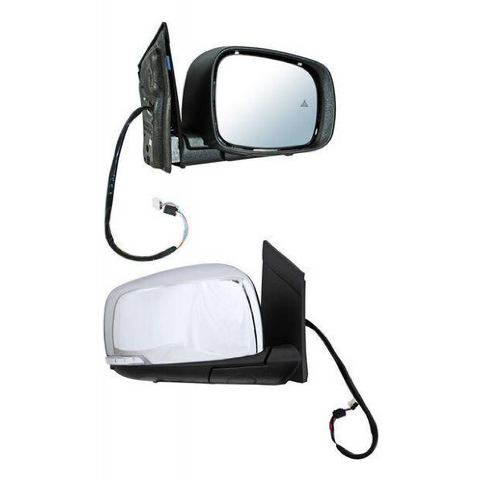 Espejo Lateral Eléctrico Derecha Dodge Caravan  2008 2009 2010 2011 2012 2013 2014 2015 2016 2017 2018 2019