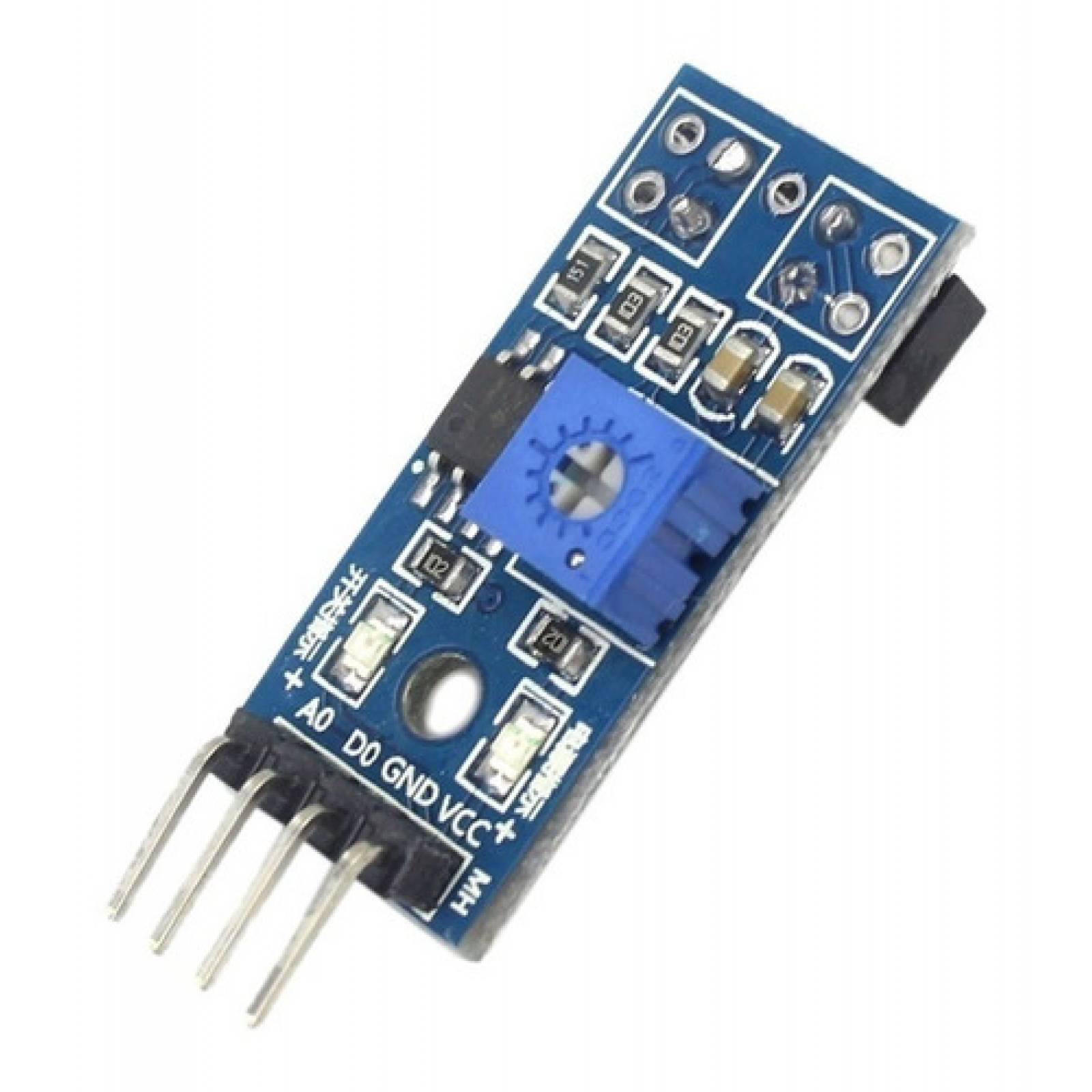 Sensor Tcrt5000 Seguidor De Linea Optico Infrarrojo Tarjeta Azul