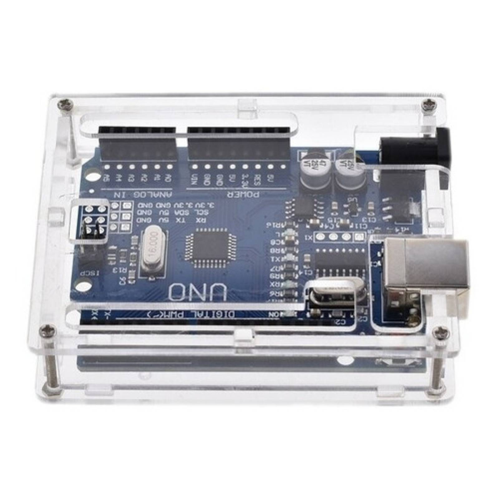 Case Carcasa Acrilico Para Arduino Uno