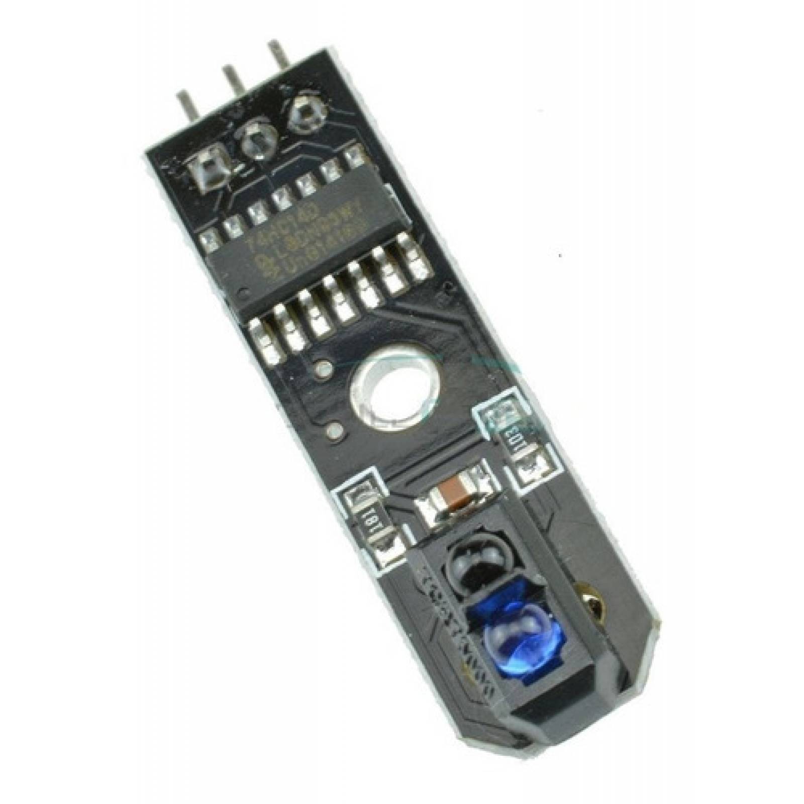 Tcrt5000 Seguidor De Linea  Optico Infrarrojo Black Negro