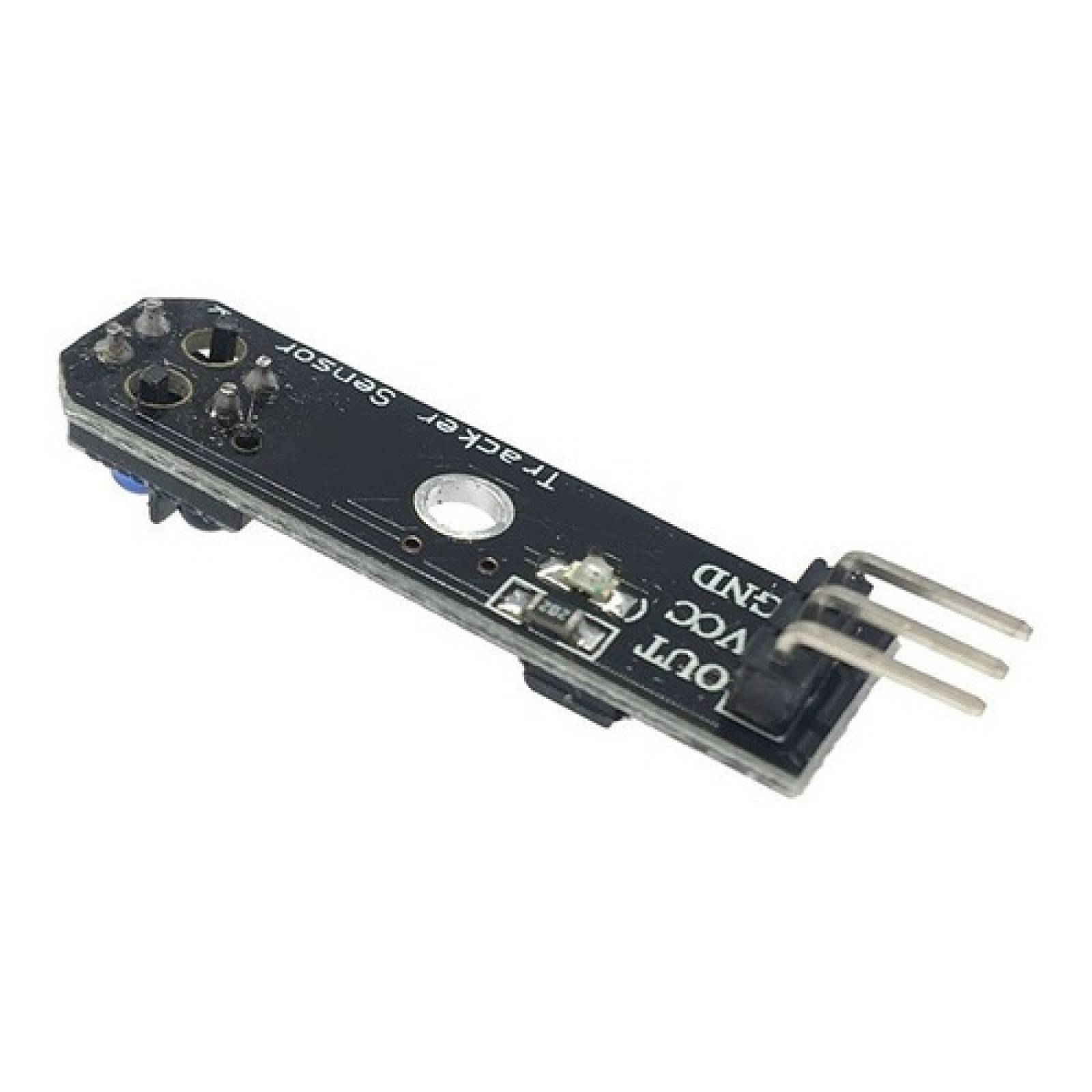 Tcrt5000 Seguidor De Linea  Optico Infrarrojo Black Negro