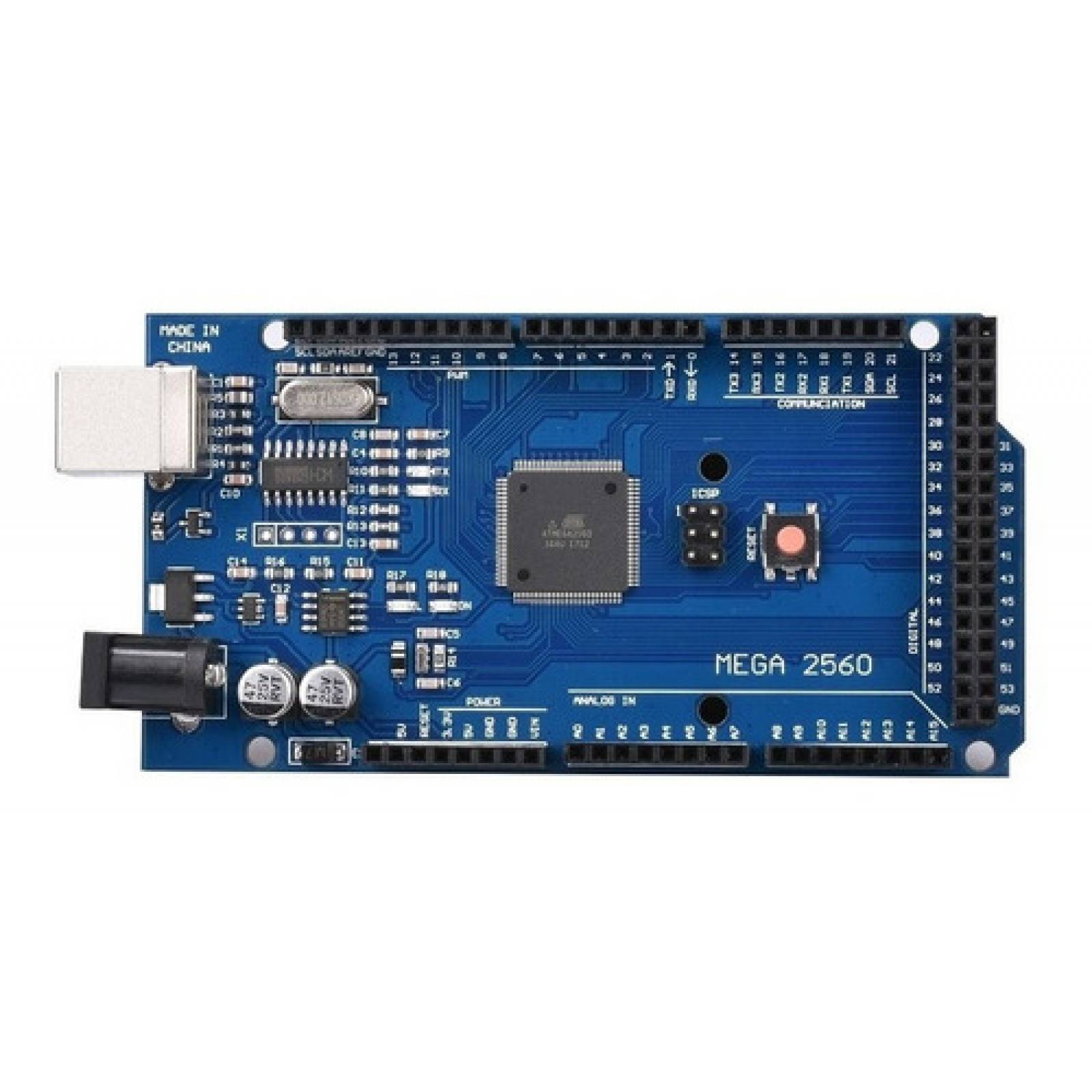 Tarjeta Rantec R-Mega 2560 Compatible Arduino MEGA