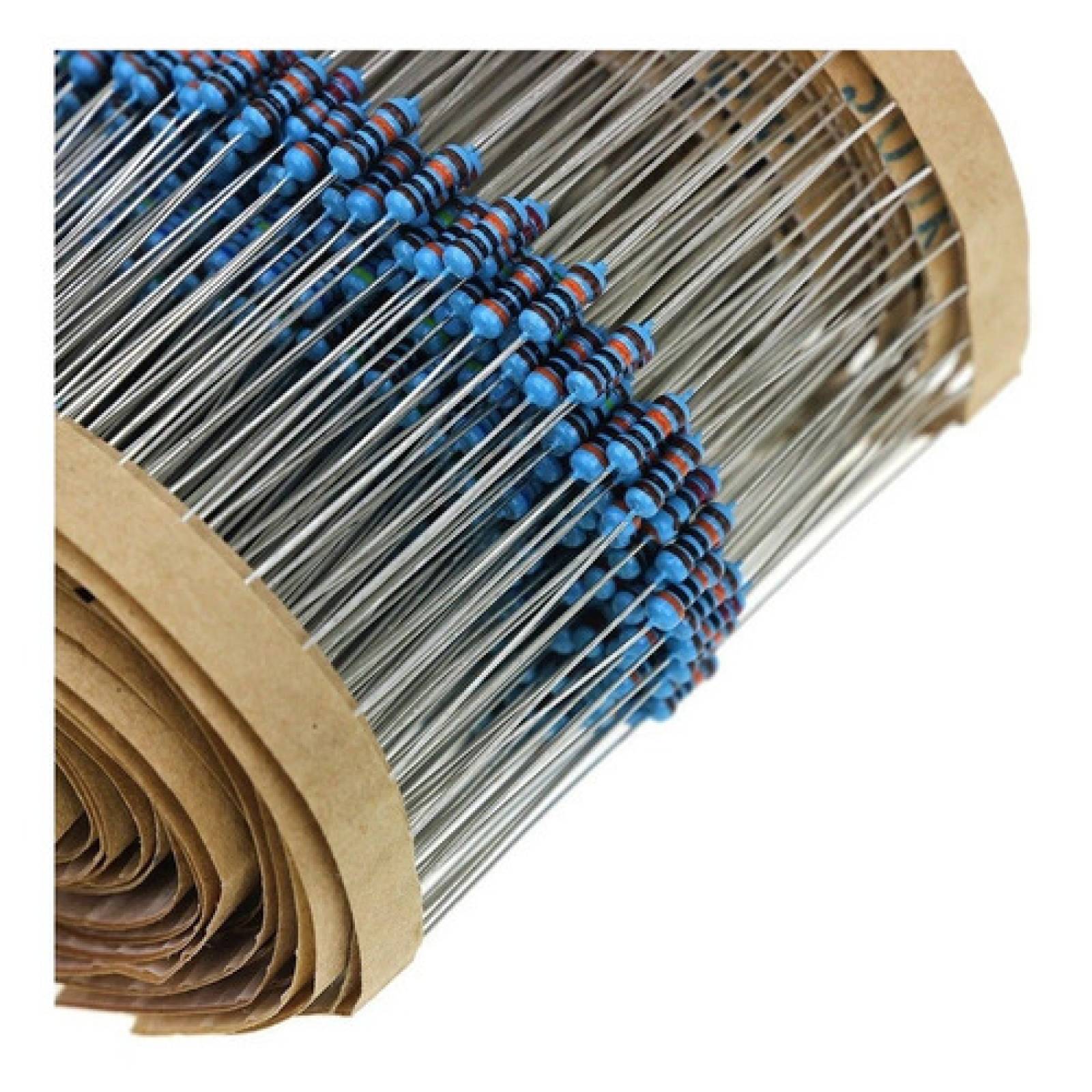 9 Pzas Resistencia 1 Ohm 1/4w 1% Pelicula Metalica